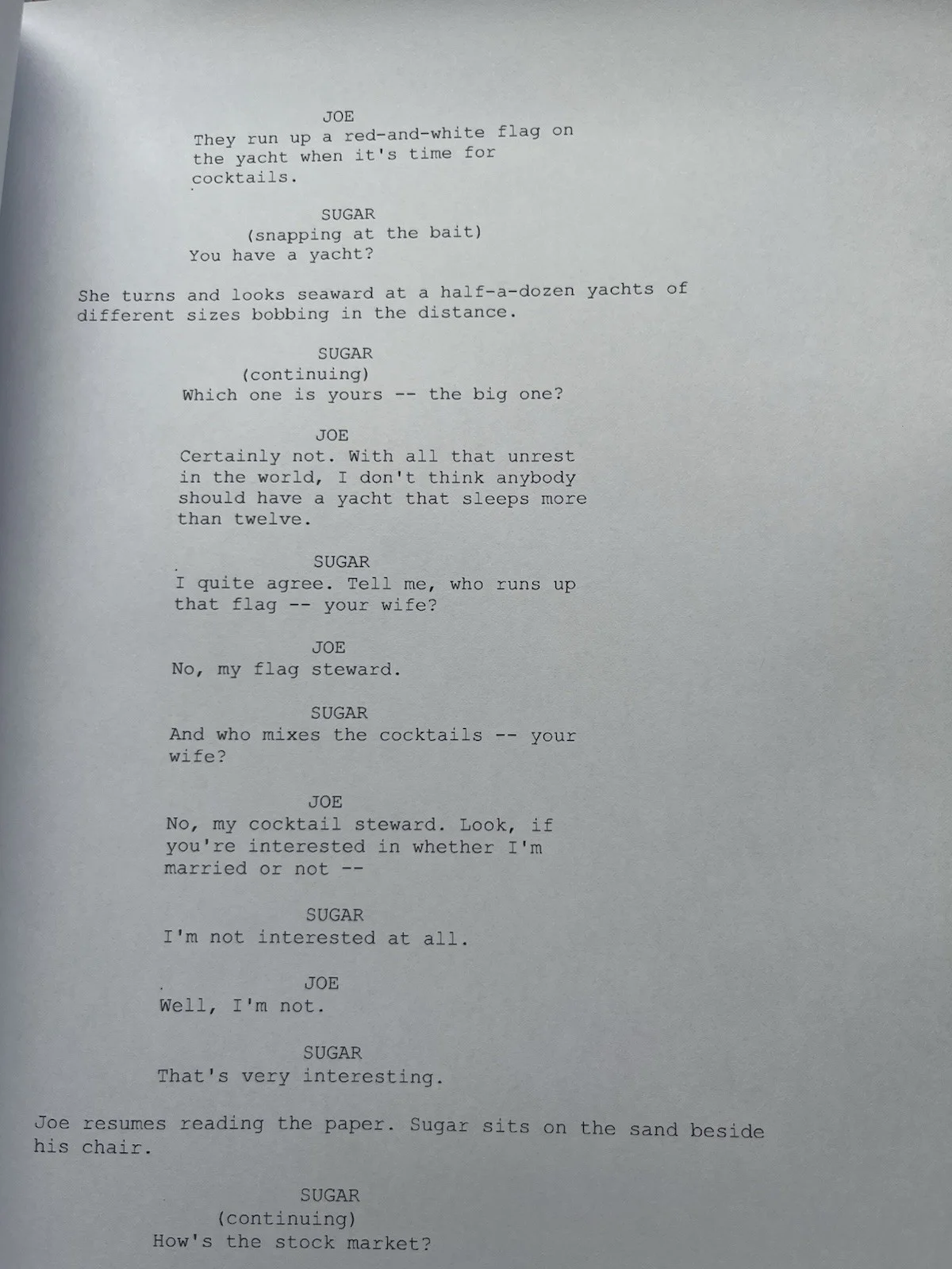 Some Like It Hot Film Script / Screenplay. Marilyn Monroe, Tony Curtis., image 2