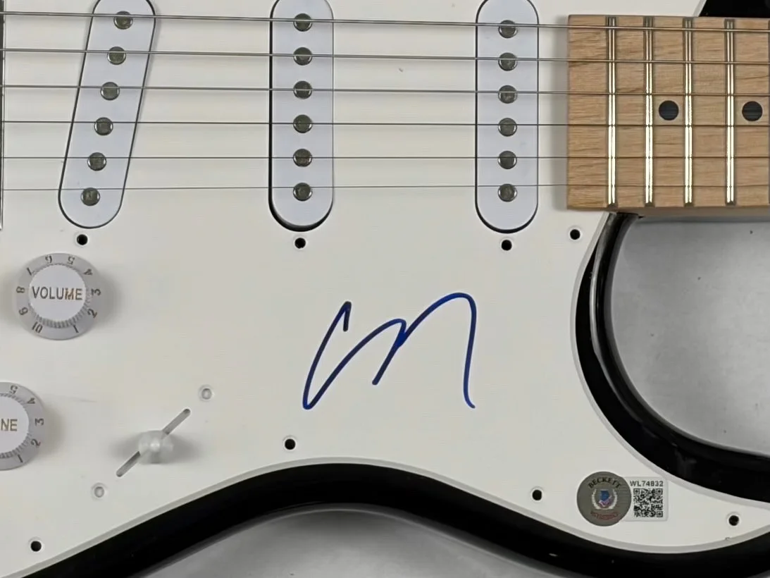 Corey Taylor Signed Autograph SLIPKNOT Electric Guitar Proof Beckett Witness COA, изображение 4