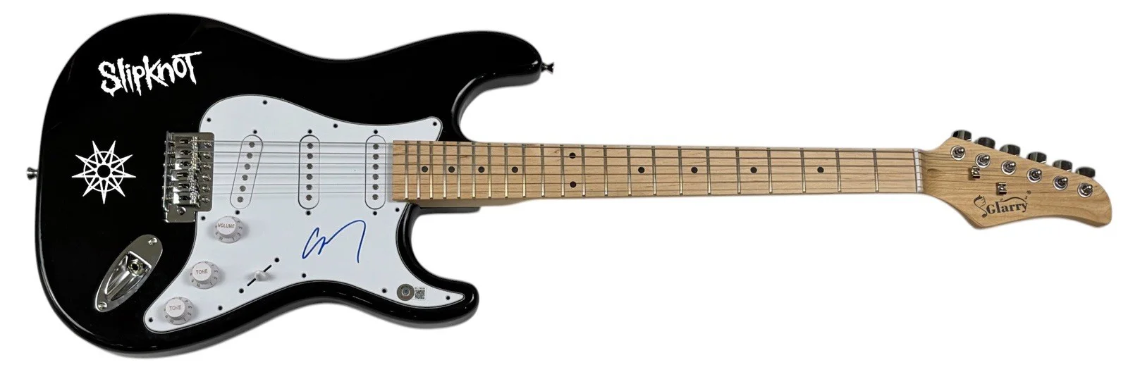 Corey Taylor Signed Autograph SLIPKNOT Electric Guitar Proof Beckett Witness COA, изображение 2