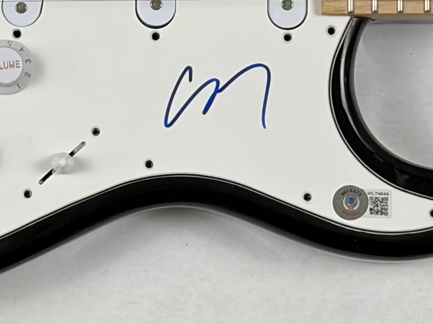 Corey Taylor Signed Autograph SLIPKNOT Electric Guitar Proof Beckett Witness COA, image 4