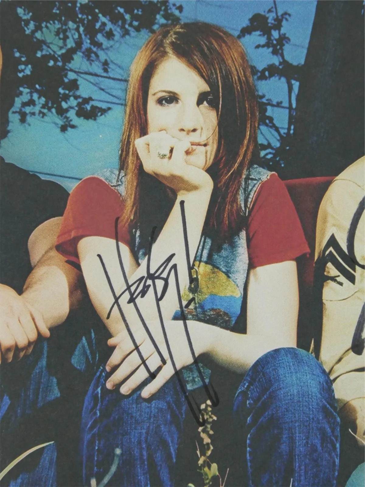 Paramore Signed 11x17 Poster Hayley Williams Zac Farro +3 Full Band JSA COA LOA, изображение 5