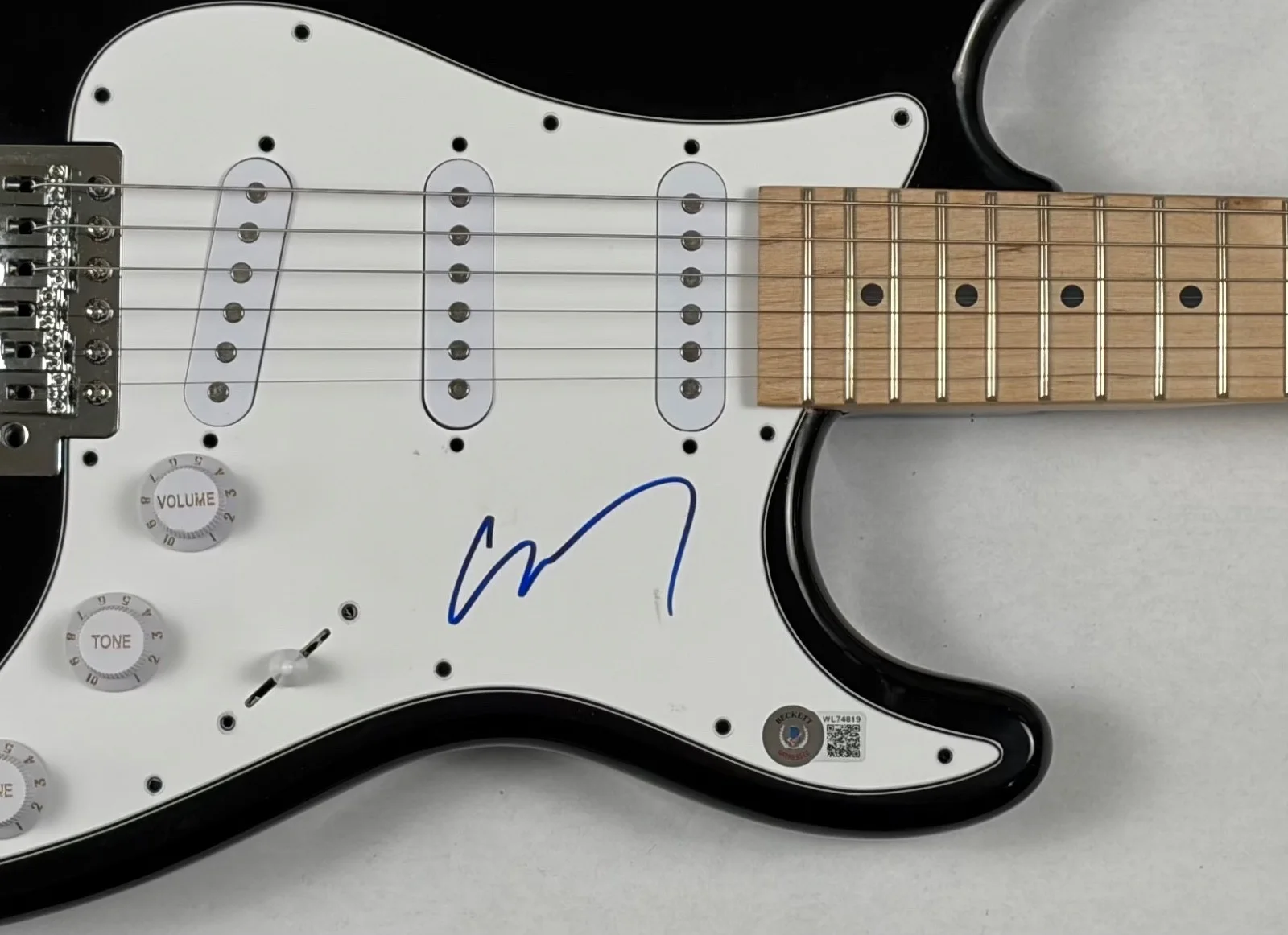 Corey Taylor Signed Autograph SLIPKNOT Electric Guitar Proof Beckett Witness COA, изображение 5