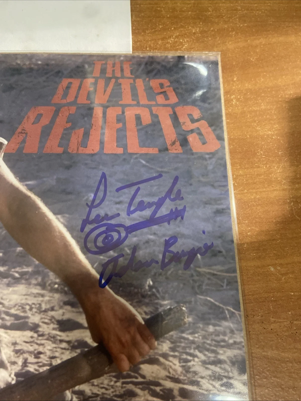 Lew Temple — Lew Temple “Adam Banjo” The Devil’s Rejects Signed 8x10 Beckett Authenticated, image 3
