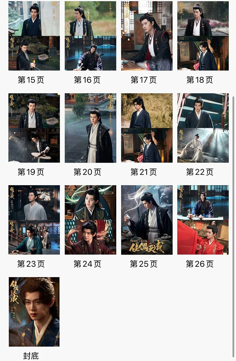 Fate Chooses You 佳偶天成 Ren Jialun Pictures Book Album Photo Book, изображение 3