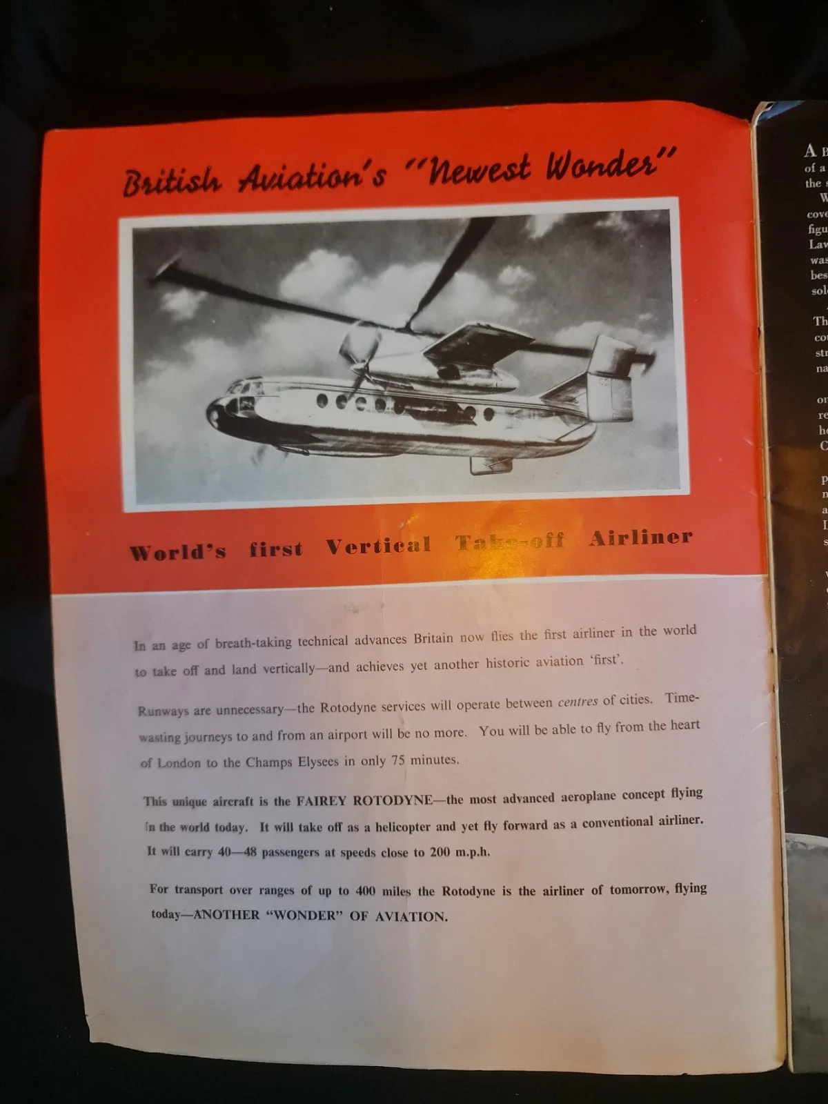 Seven Wonders of the World Cinerama Programme 1956 | London Casino Lowell Thomas, изображение 3