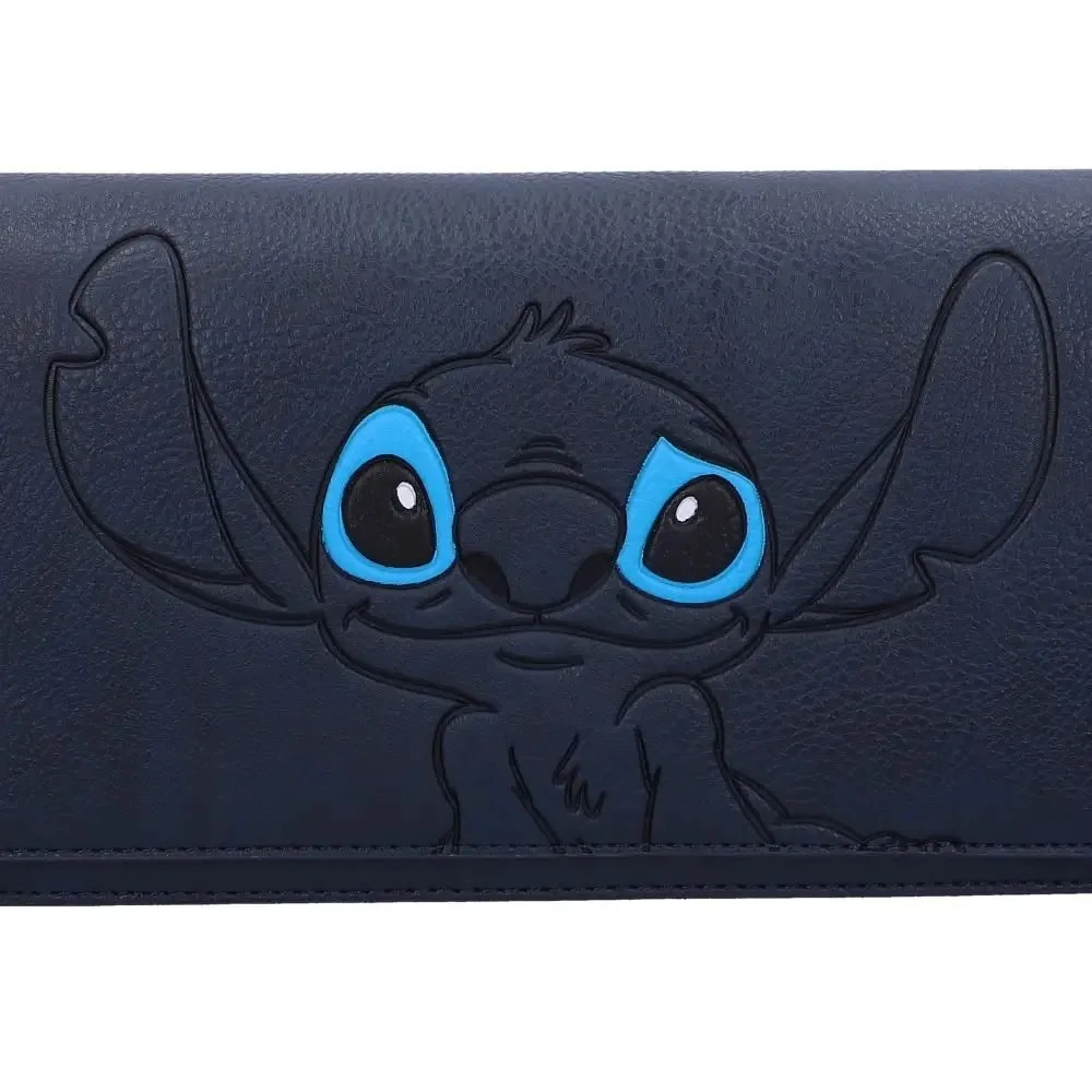 Disney Stitch Shoulder Baguette Bag Lilo & Stitch Blue Handbag 26.5cm, image 3