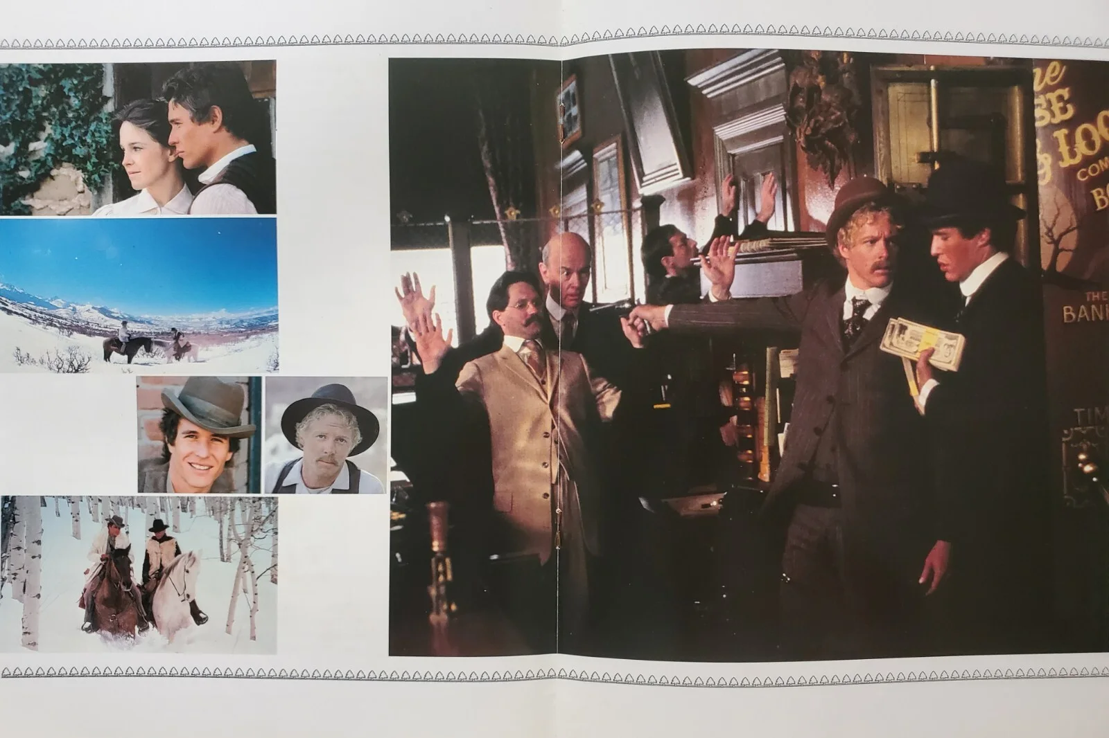 BUTCH & SUNDANCE VINTAGE ORIGINAL 1979 SOUVENIR BROCHURE - TOM BERENGER - JAPAN, изображение 5