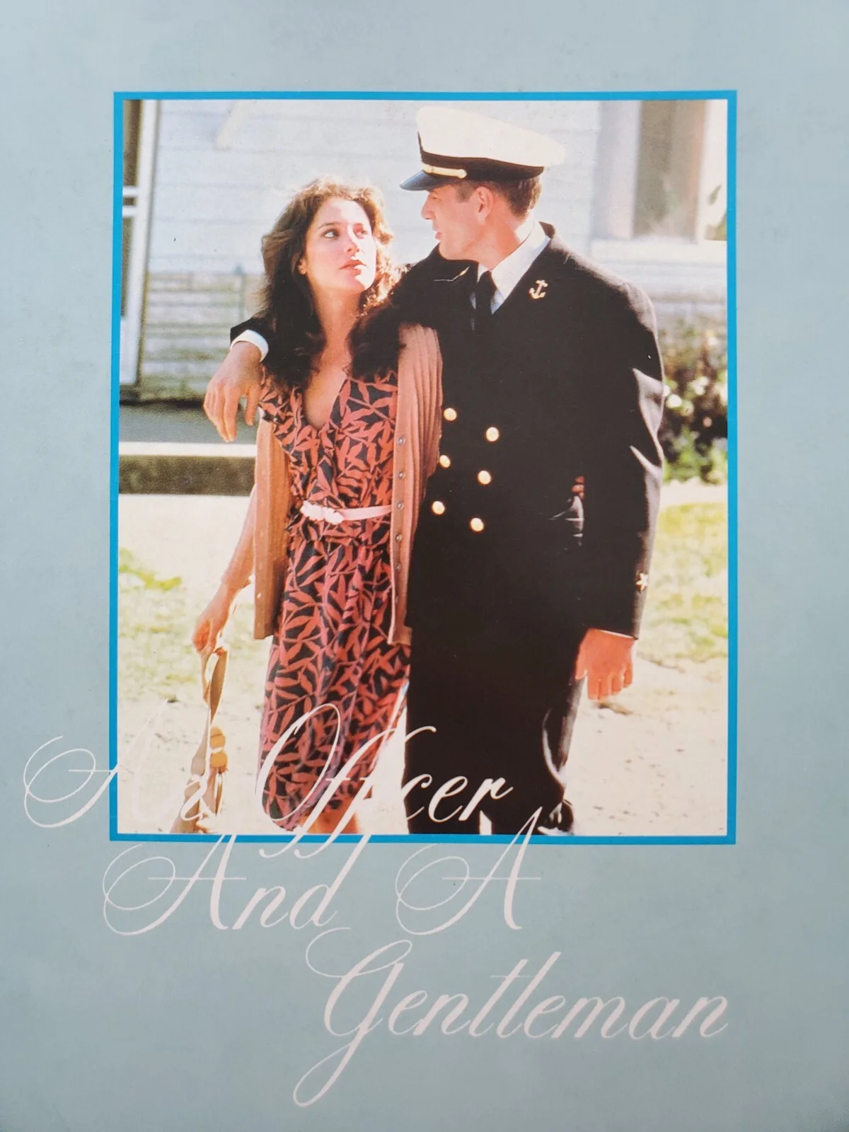 AN OFFICER & A GENTLEMAN - VINTAGE 1982 SOUVENIR BROCHURE - RICHARD GERE - JAPAN, изображение 3