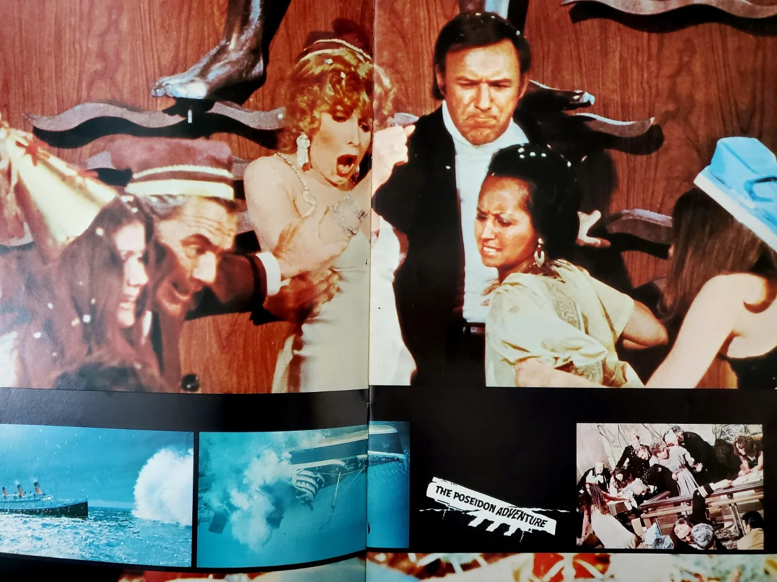 THE POSEIDON ADVENTURE - VINTAGE 1973 SOUVENIR BROCHURE - GENE HACKMAN - JAPAN, image 2