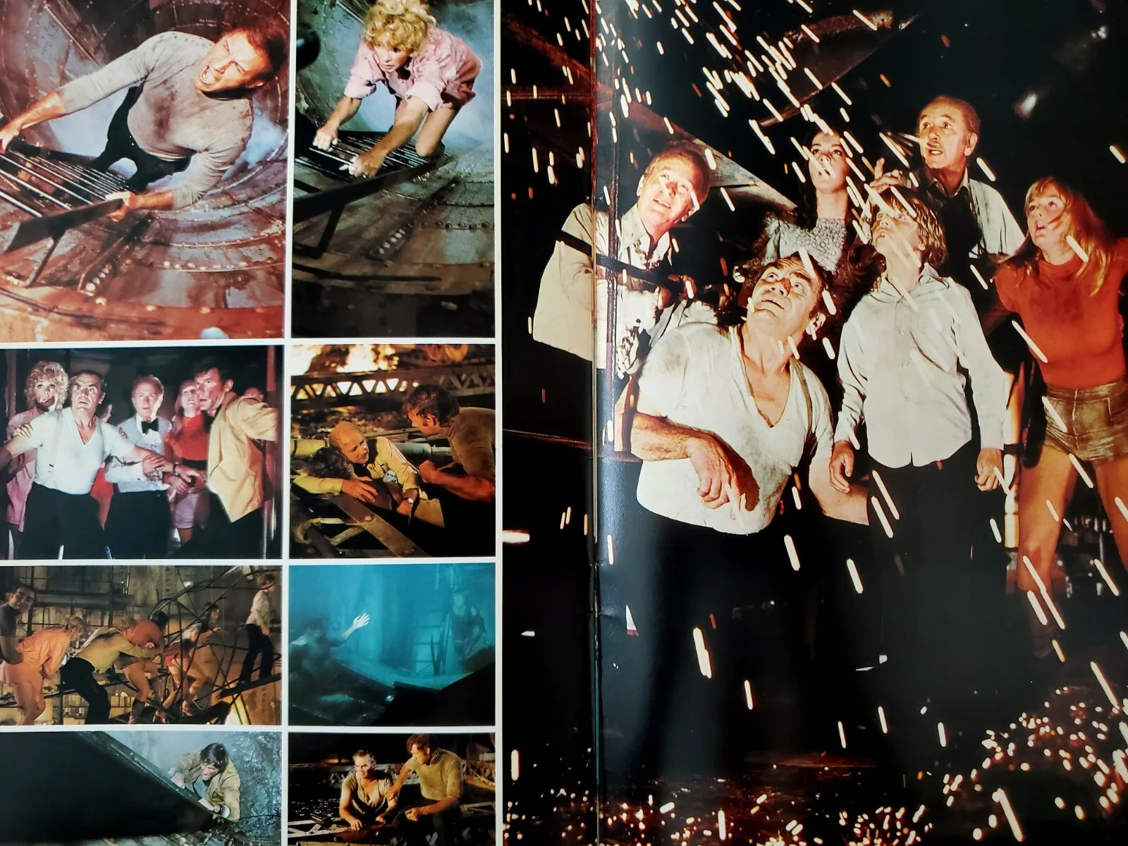 THE POSEIDON ADVENTURE - VINTAGE 1973 SOUVENIR BROCHURE - GENE HACKMAN - JAPAN, image 3