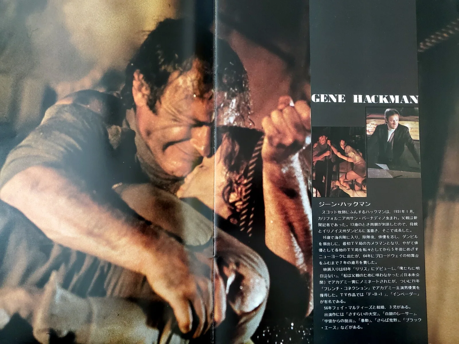 THE POSEIDON ADVENTURE - VINTAGE 1973 SOUVENIR BROCHURE - GENE HACKMAN - JAPAN, image 4