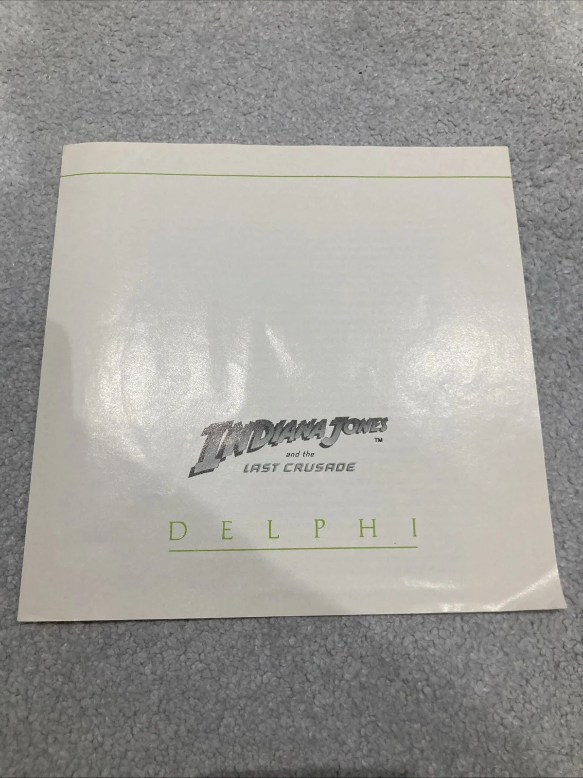 Indiana Jones & The Last Crusade 1st Collectors Plate Ltd Edition Box COA 1989, изображение 4
