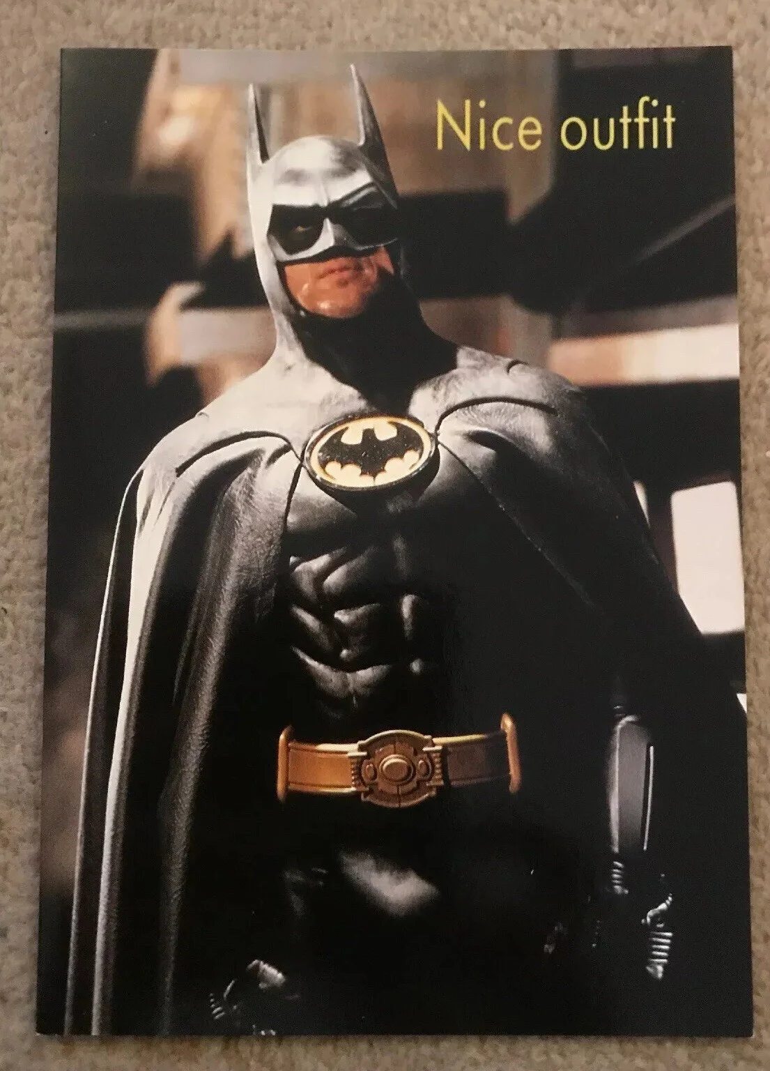 Batman Movie 1989 UK Exclusive Athena Idols Greeting Cards & Envelopes Very Rare, изображение 2
