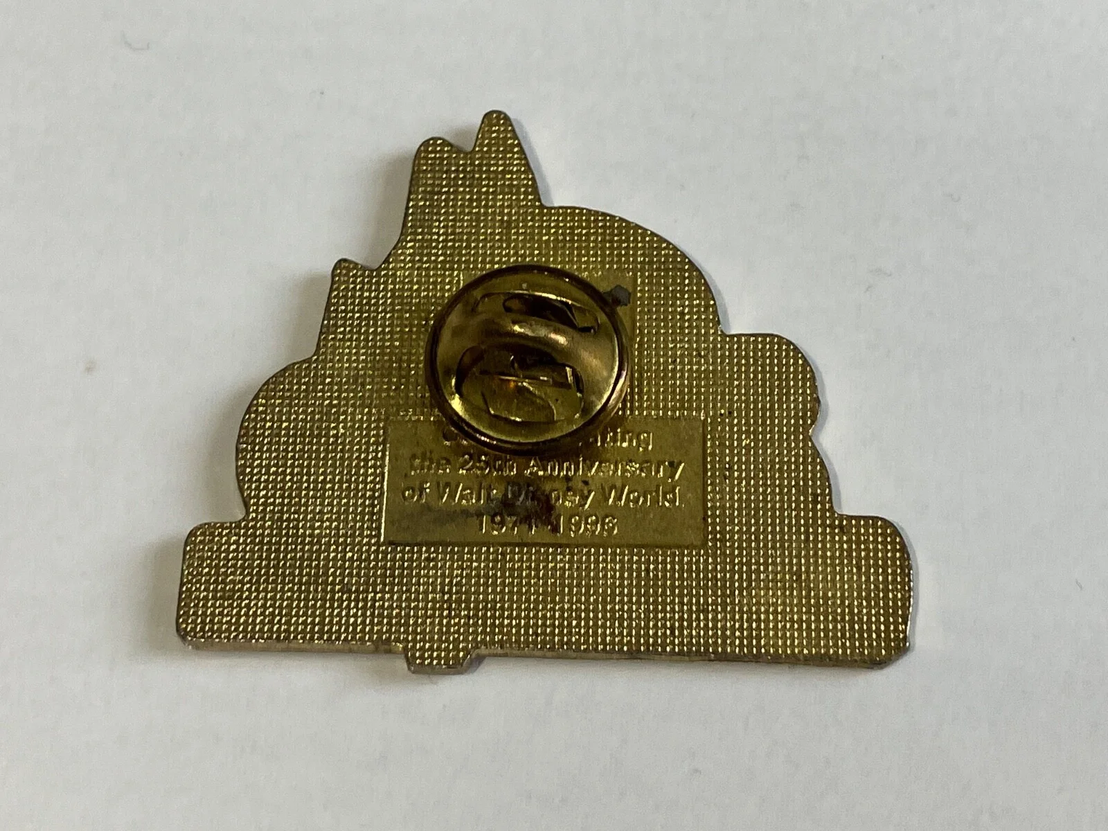 1996 Walt Disney World 25th Anniversary Cinderella's Carriage Enamel Pin Badge, изображение 3