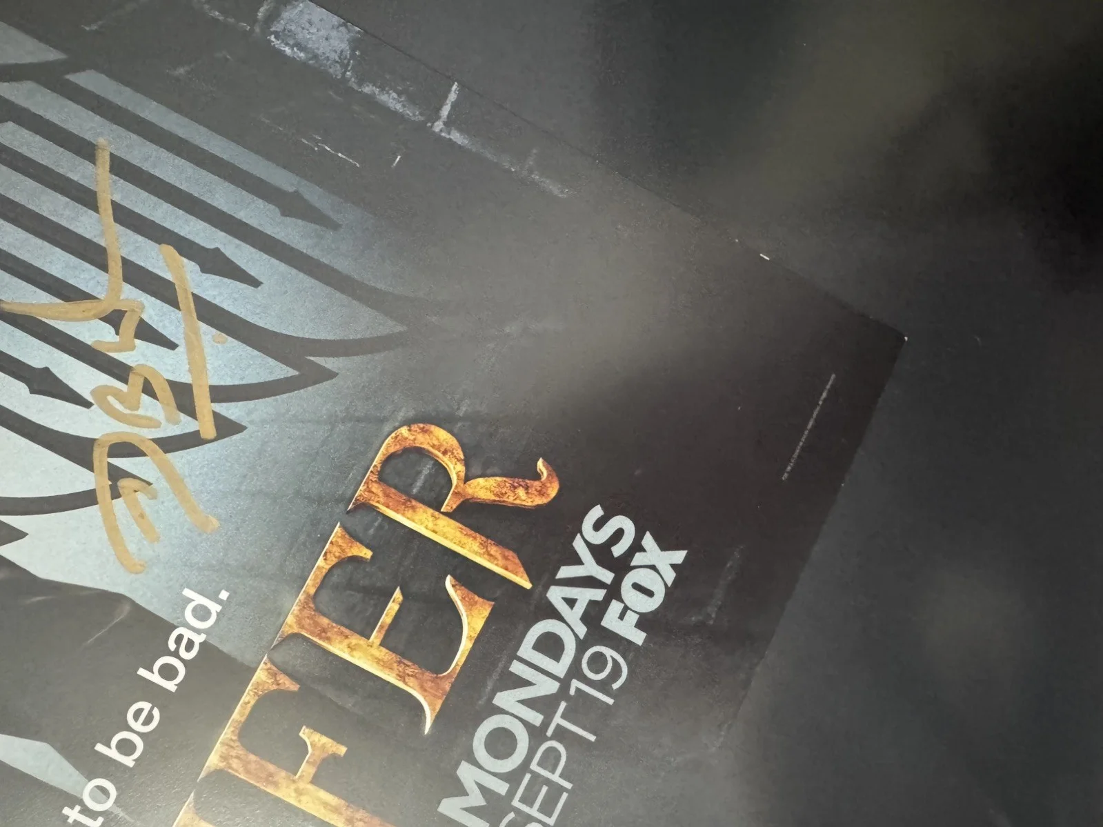 Autographed Lucifer TV show cast signed Poster 11x17 SDCC 2016, image 4