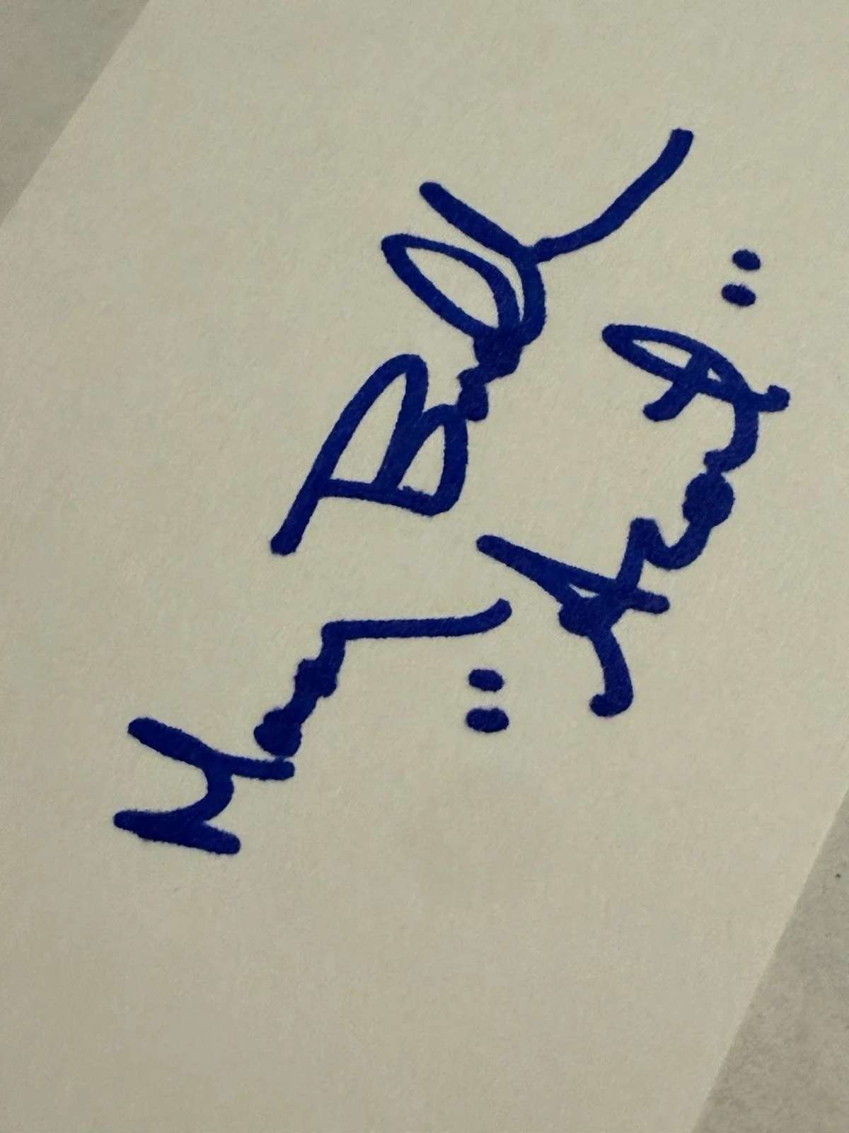 Mary Badham “Scout” Signed 3x5 Card To Kill A Mockingbird, image 2