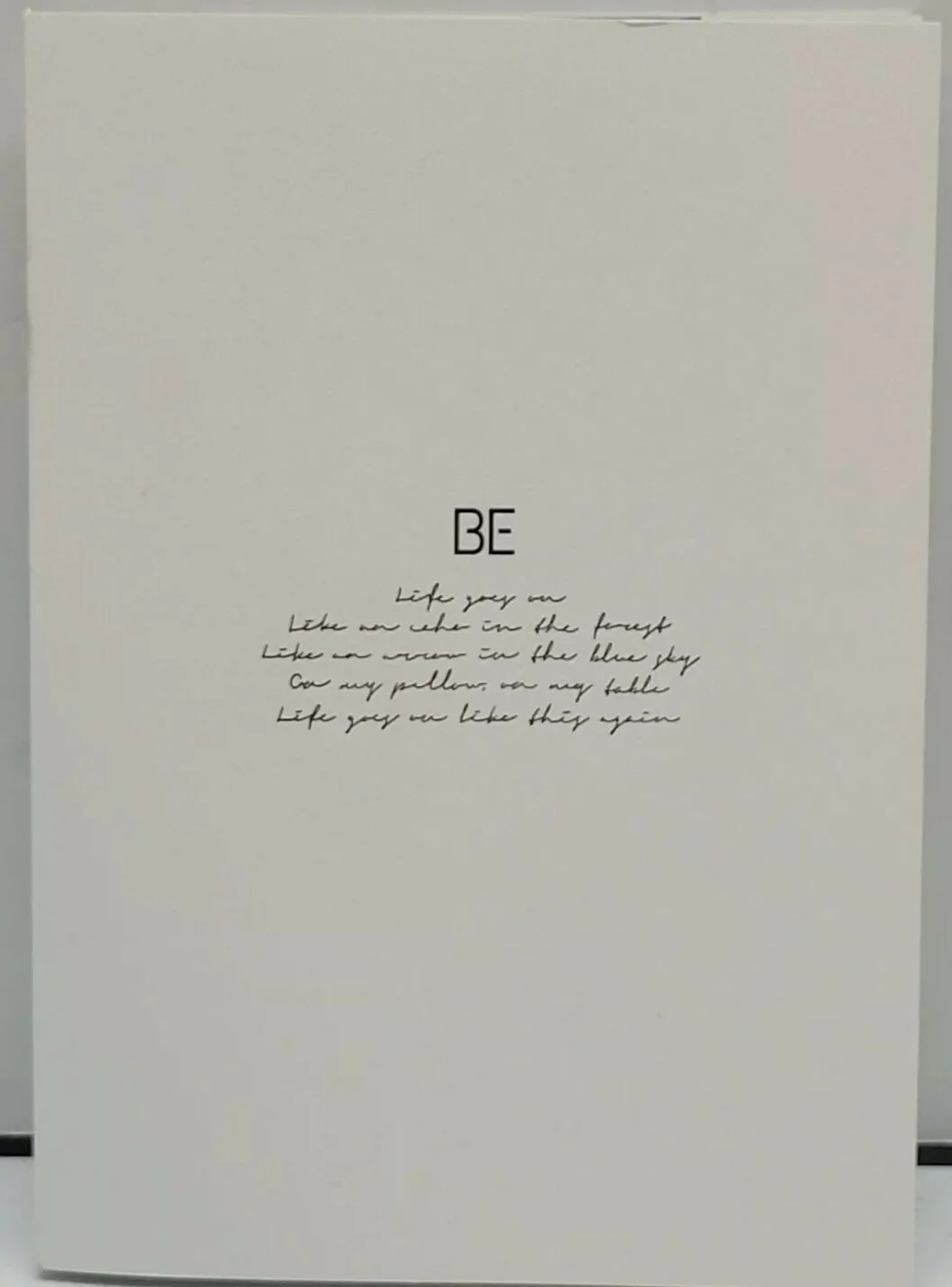 BTS BE (Deluxe Edition) CD / Poster Photocard Box Set K-Pop Open Box., image 4