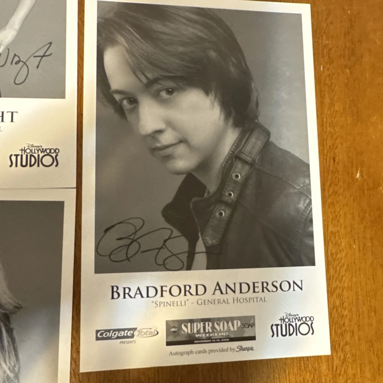 General Hospital Signed Photos Bradford Anderson Laura Wright Tyler Christopher, изображение 4