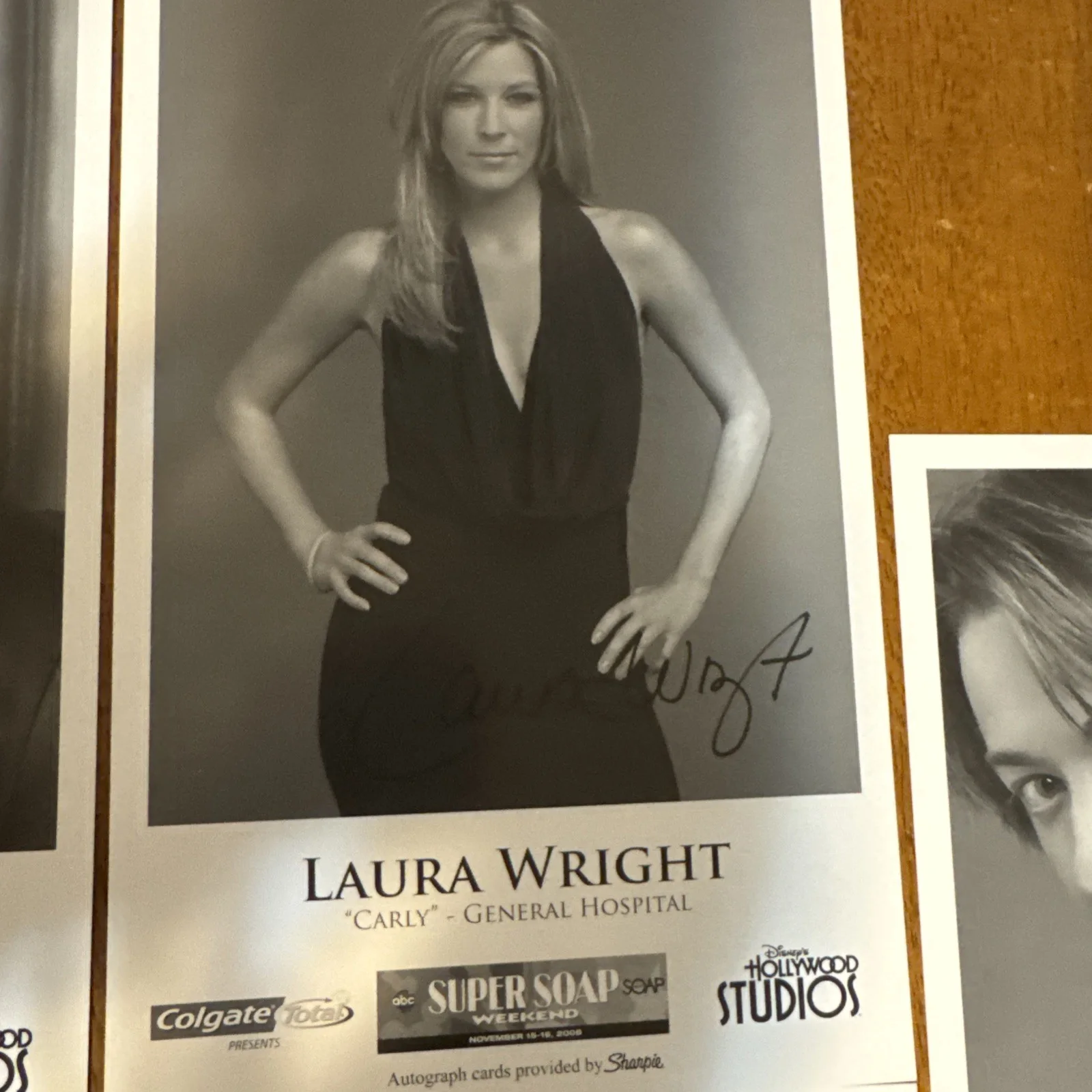 General Hospital Signed Photos Bradford Anderson Laura Wright Tyler Christopher, изображение 5