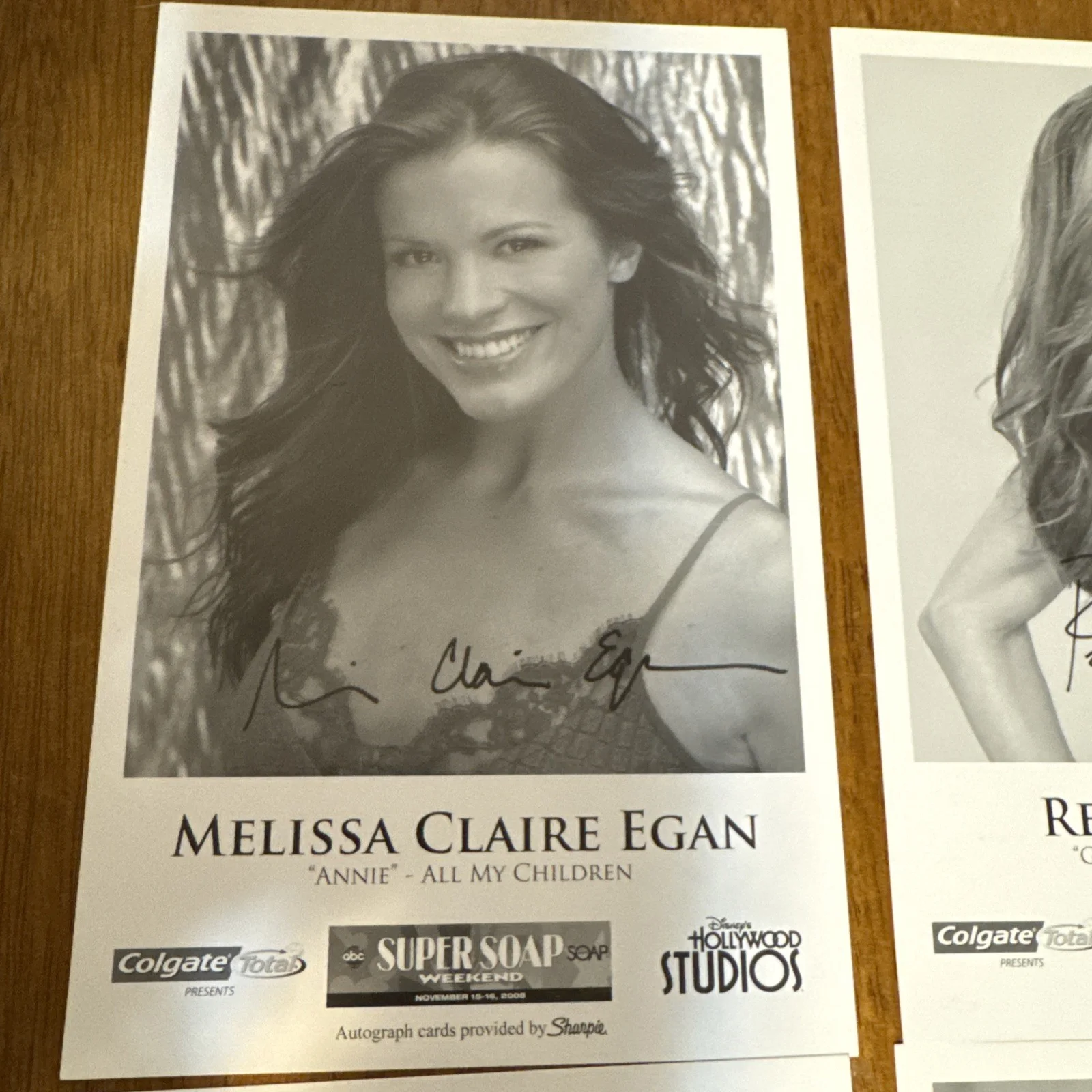 All My Children Signed Photos Rebecca Buding Bobbie Wakes Alicia Minshew More, изображение 2