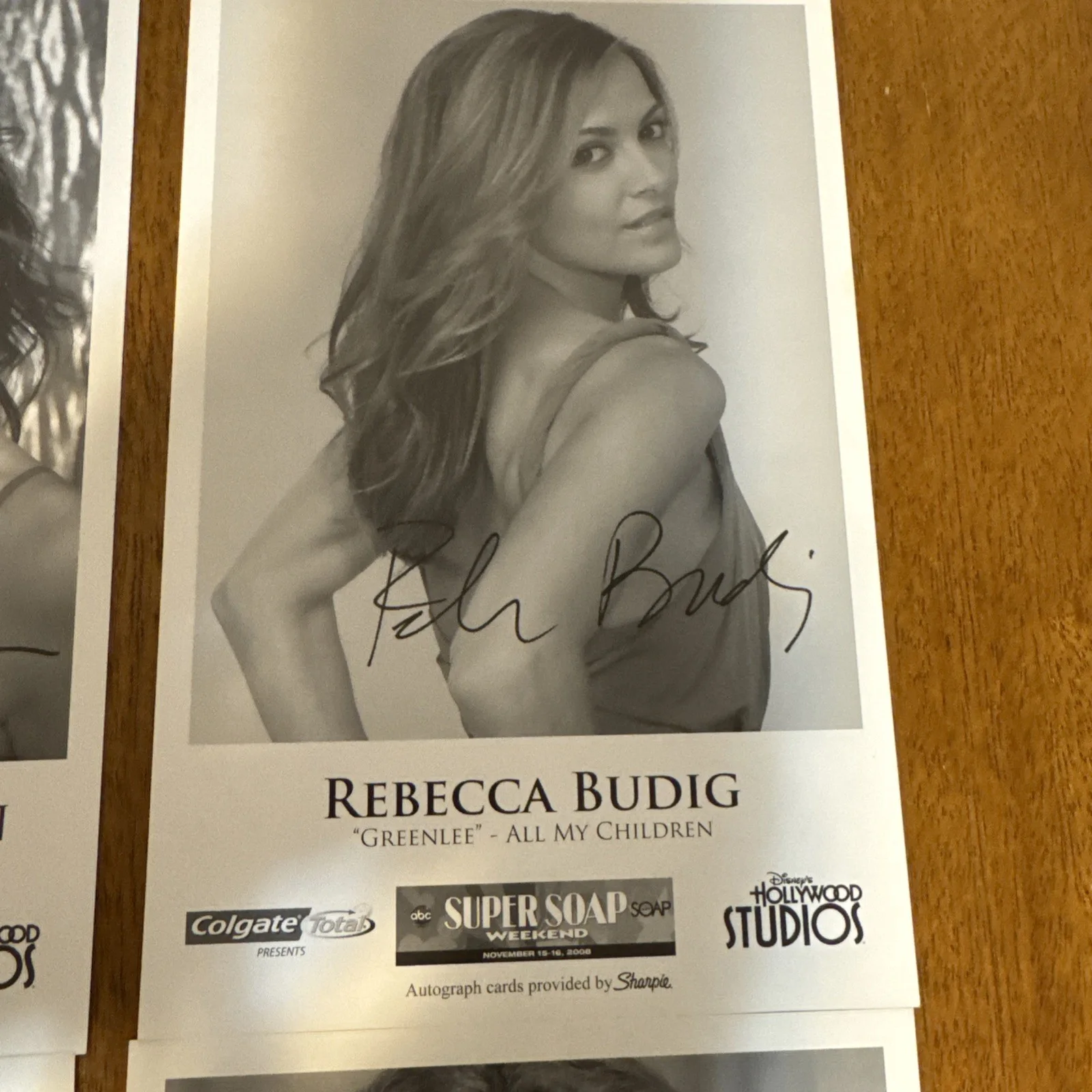 All My Children Signed Photos Rebecca Buding Bobbie Wakes Alicia Minshew More, изображение 3