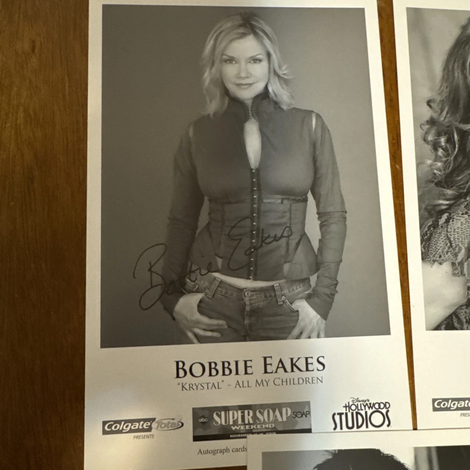 All My Children Signed Photos Rebecca Buding Bobbie Wakes Alicia Minshew More, изображение 5