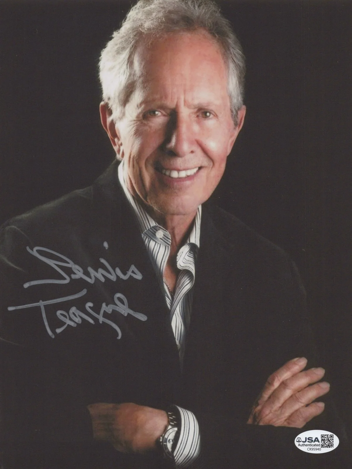 LEWIS TEAGUE — LEWIS TEAGUE Signed CUJO 8X10 Photo AUTHENTIC DIRECTOR AUTOGRAPH JSA COA CERT