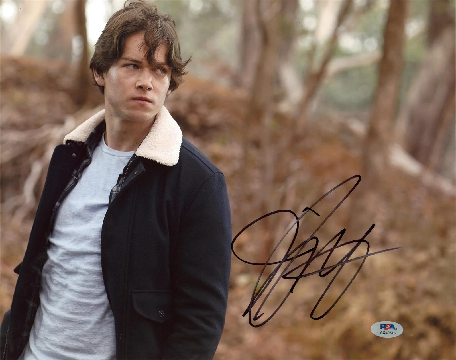 Jack Martin — Jack Martin La Brea Authentic Signed 11x14 Horizontal Photo PSA/DNA #AQ49616