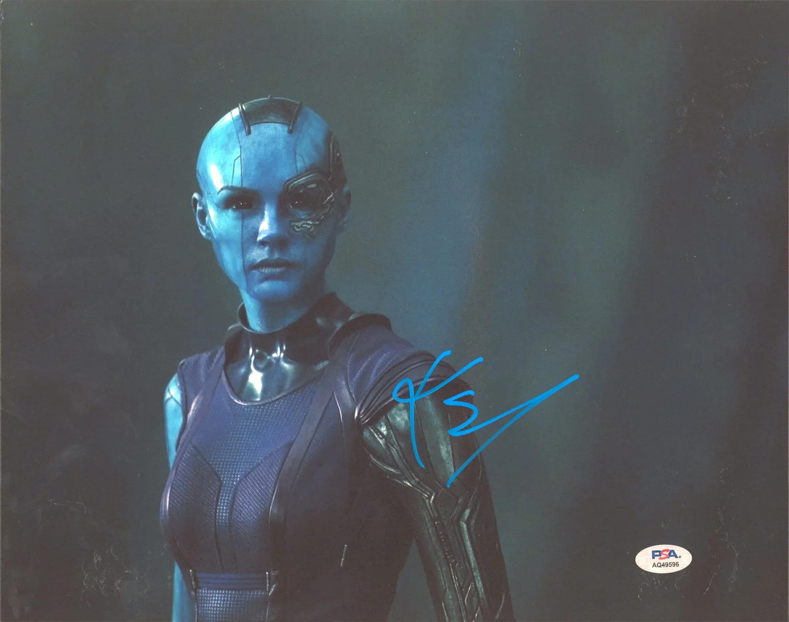 Karen Gillan — Karen Gillan Guardians of the Galaxy Signed 11x14 Photo PSA/DNA #AQ49596