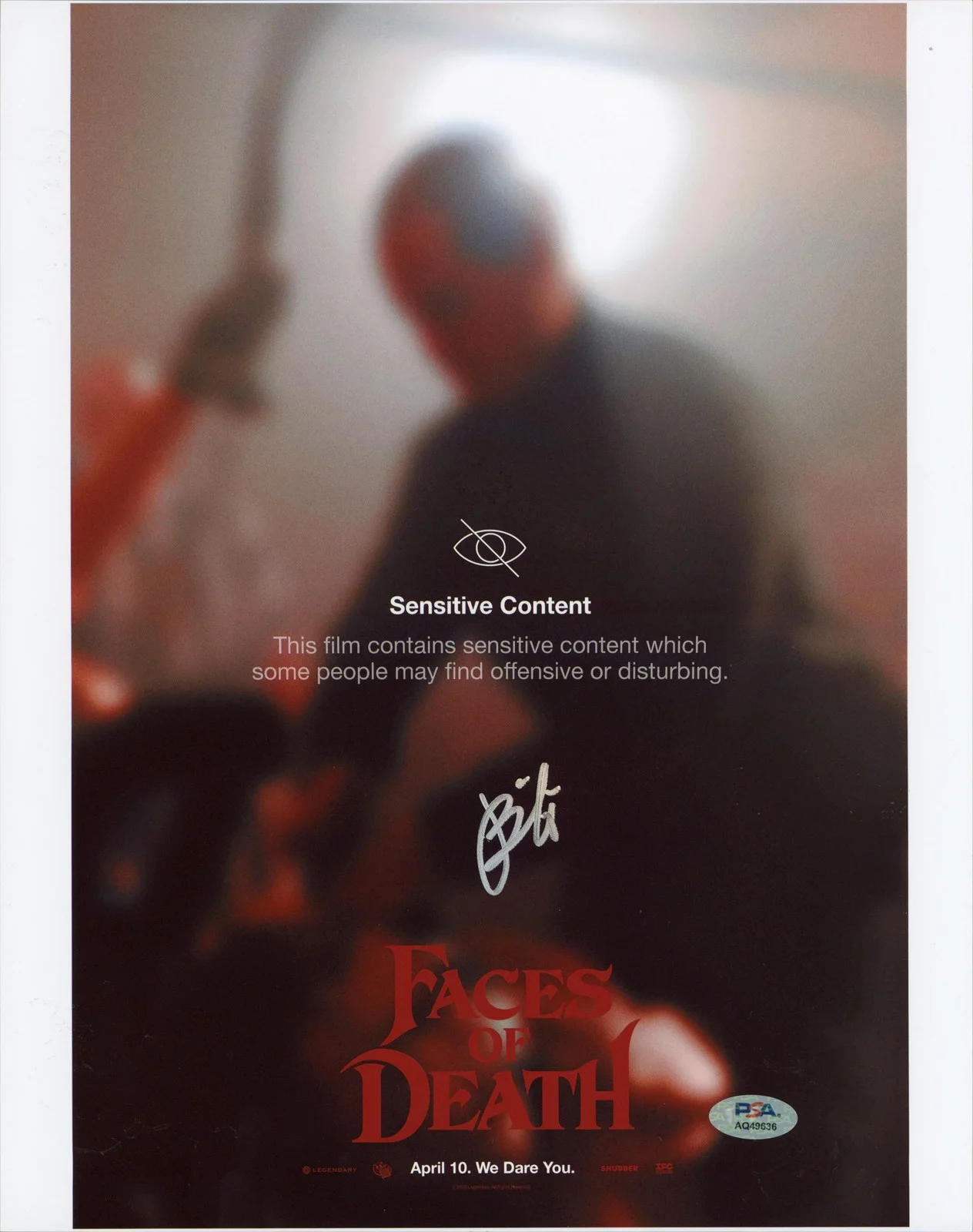 Barbie Ferreira — Barbie Ferreira Faces Of Death Authentic Signed 11x14 Photo PSA/DNA #AQ49636