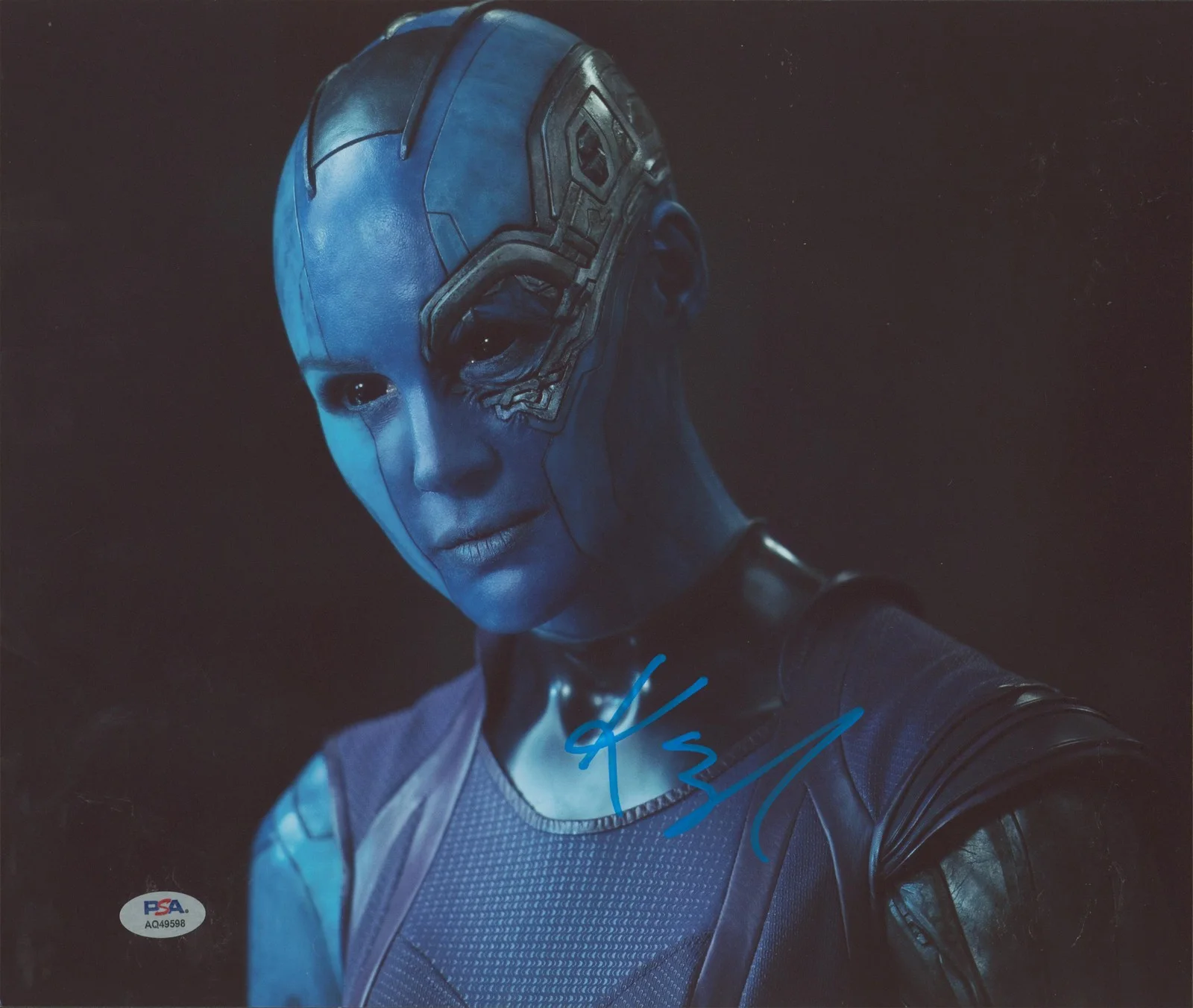 Karen Gillan — Karen Gillan Guardians of the Galaxy Signed 11x14 Photo PSA/DNA #AQ49598