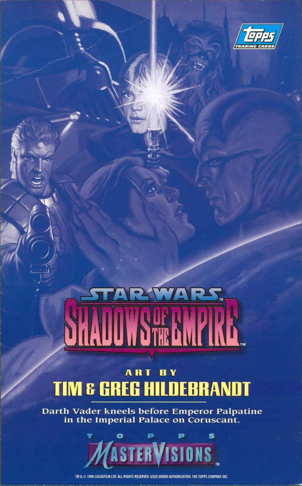 Tim Hildebrandt, Greg Hildebrandt — Tim & Greg Hildebrandt 1996 Topps MasterVisions Card PSA/DNA #AQ49873, изображение 2