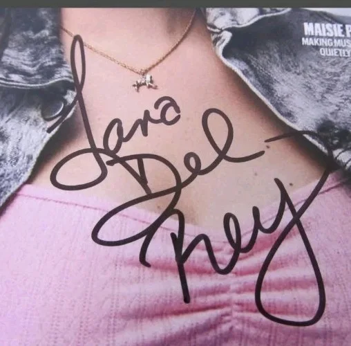 Lana Del Rey Autographed Music Photograph Signed Authentication Direct COA, image 2