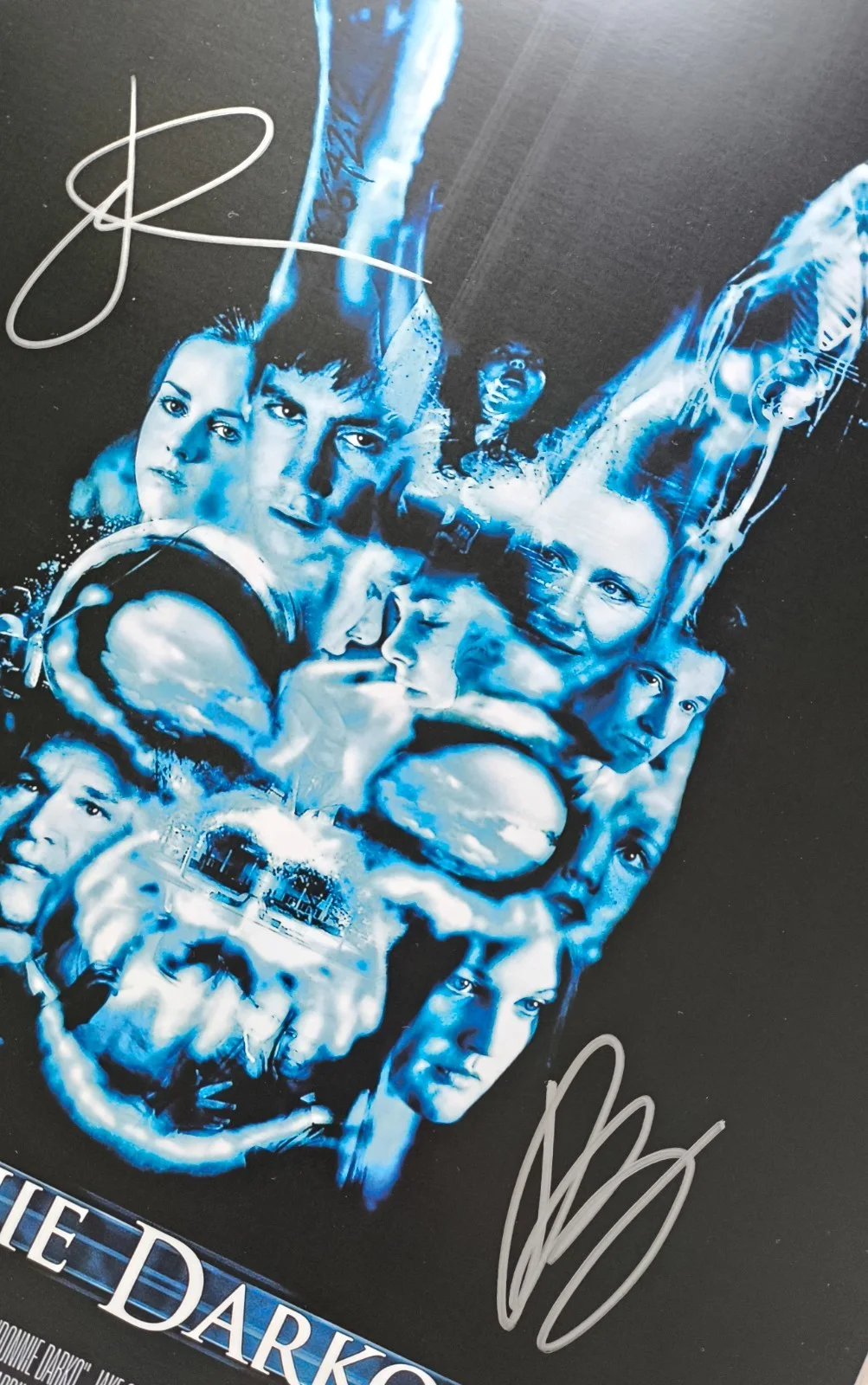 Jake Gyllenhaal, Drew Barrymore — Autograph Jake Gyllenhaal ,Drew Barrymore 11x17 Poster ( Donnie Darko ), изображение 2