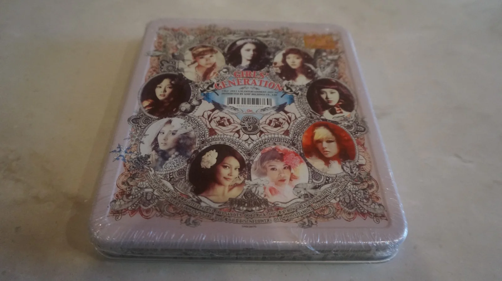KOREA CD/Snsd Girls Generation 3Rd Album The Boys/SEALED!, image 2