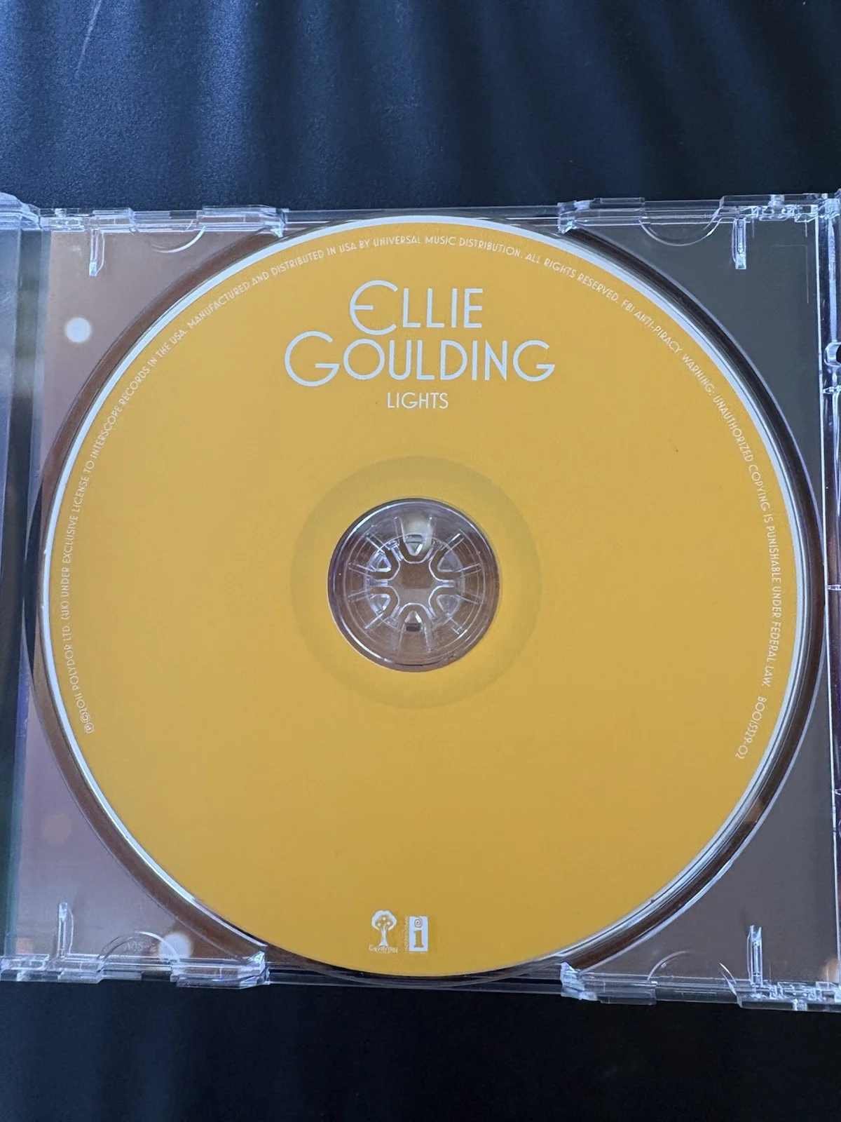 Ellie Goulding Lights Signed Booklet W/CD Original Music Autograph LOA, image 5