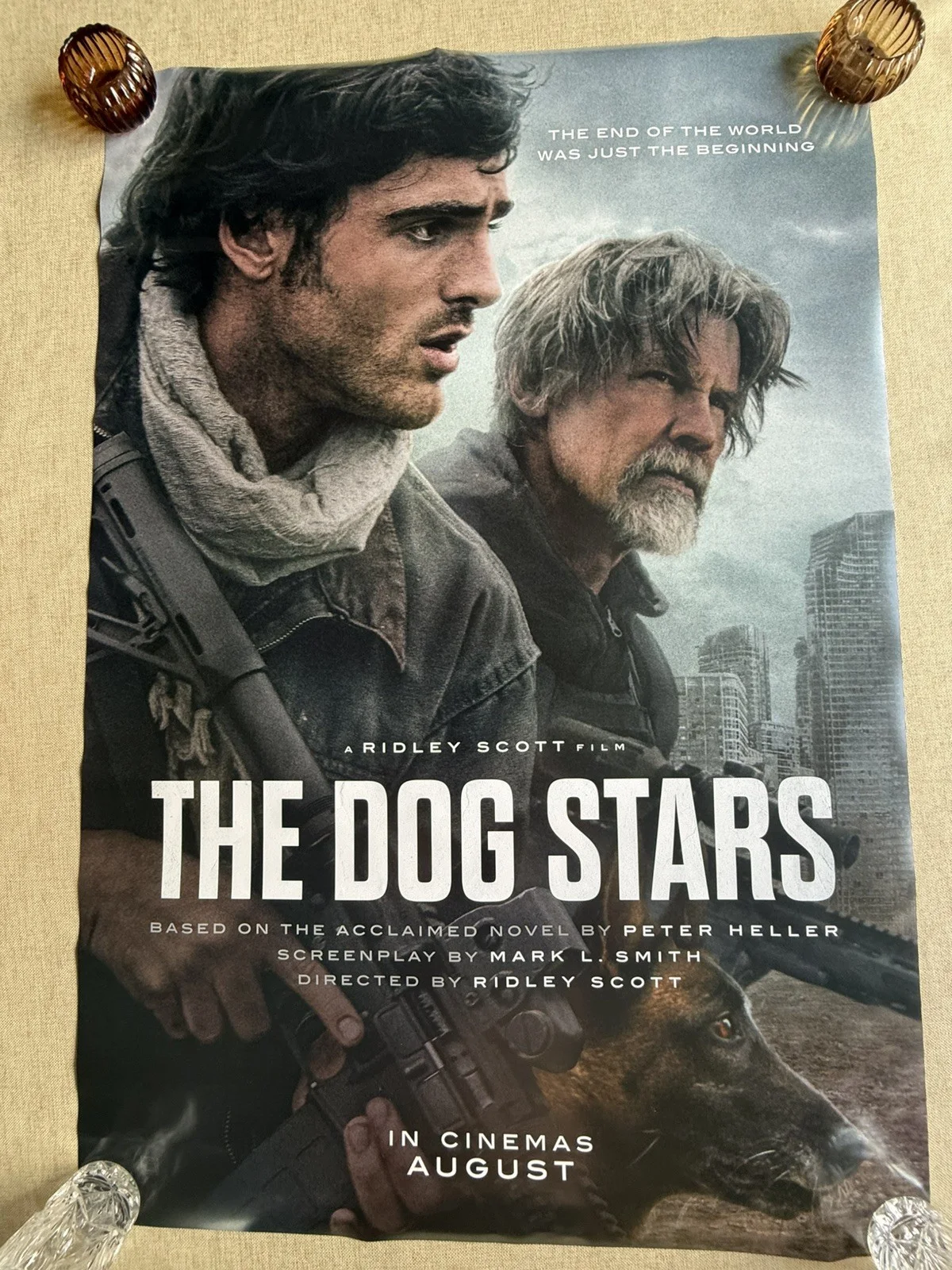 The Dog Stars One Sheet Cinema Poster, изображение 2