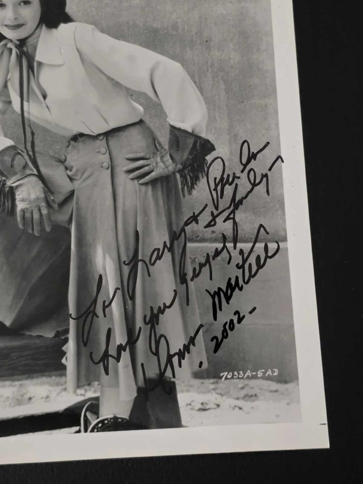 Donna Martell Signed Autographed Picture - WoW LQQK!!, image 2