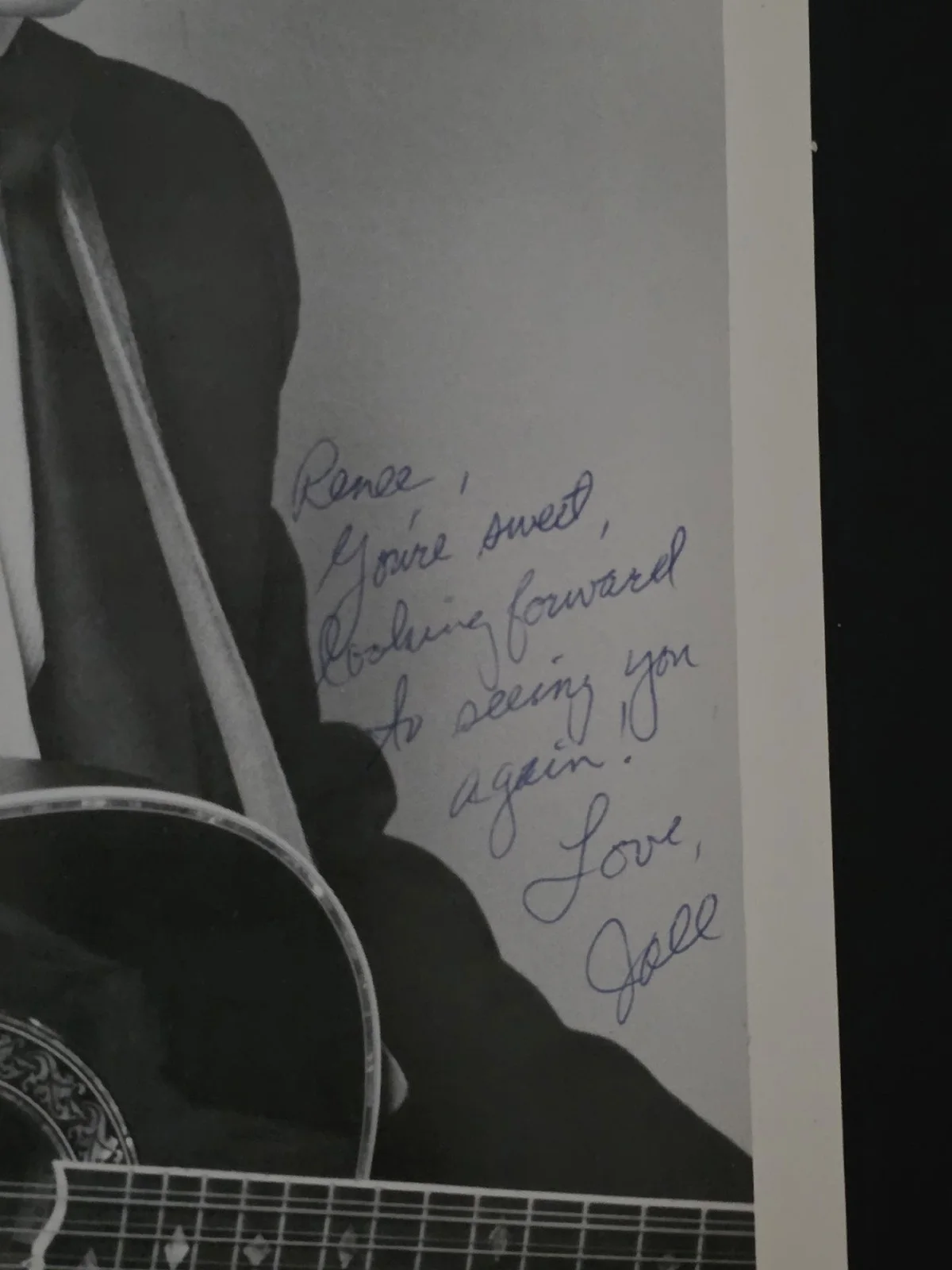 Joel Reese - Country Singer - Signed Picture - RARE FIND!! WoW LOOK!!, изображение 2