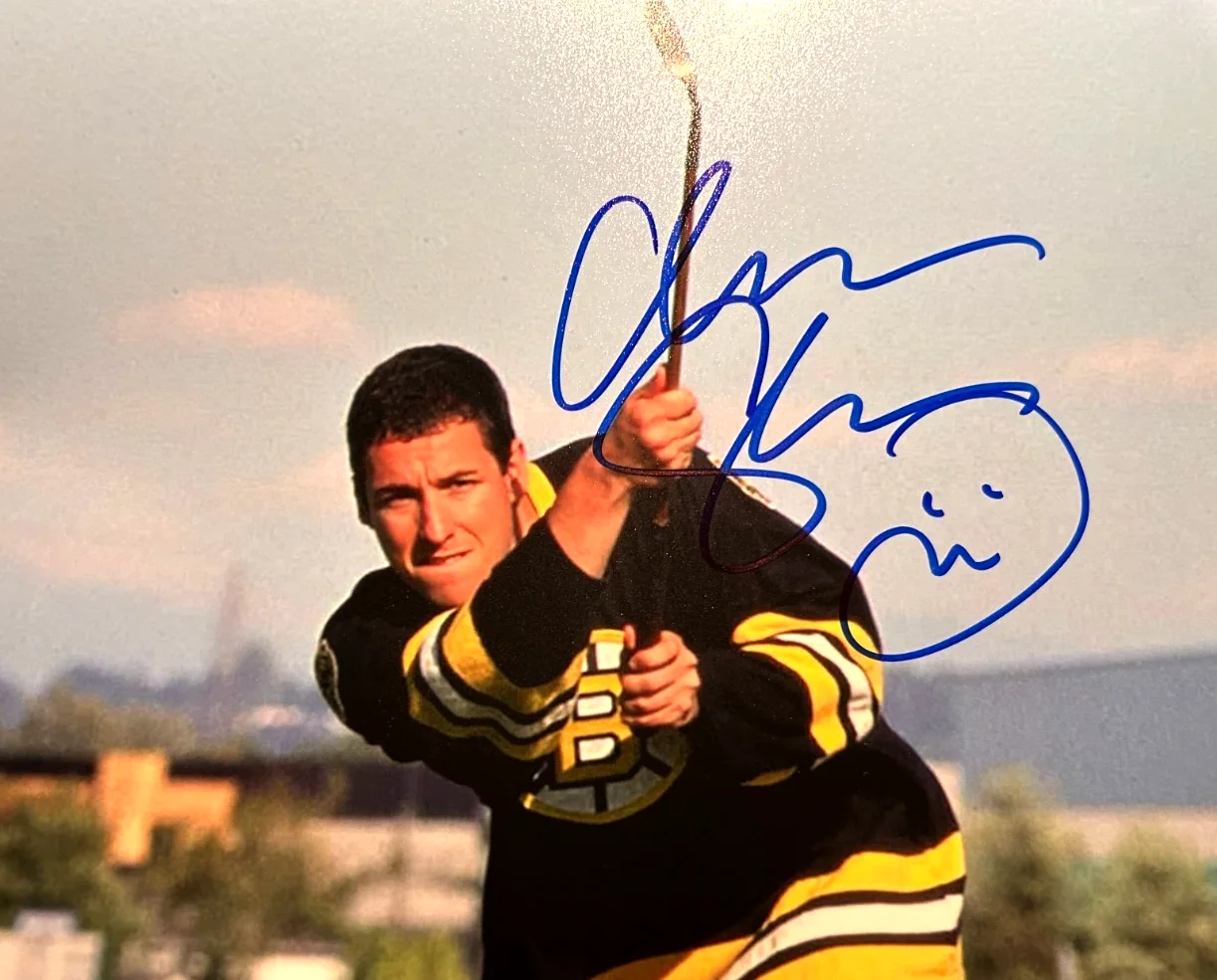 Adam Sandler — Adam Sandler Signed 8x10" HAPPY GILMORE Original Authentic Autograph w/COA, image 3