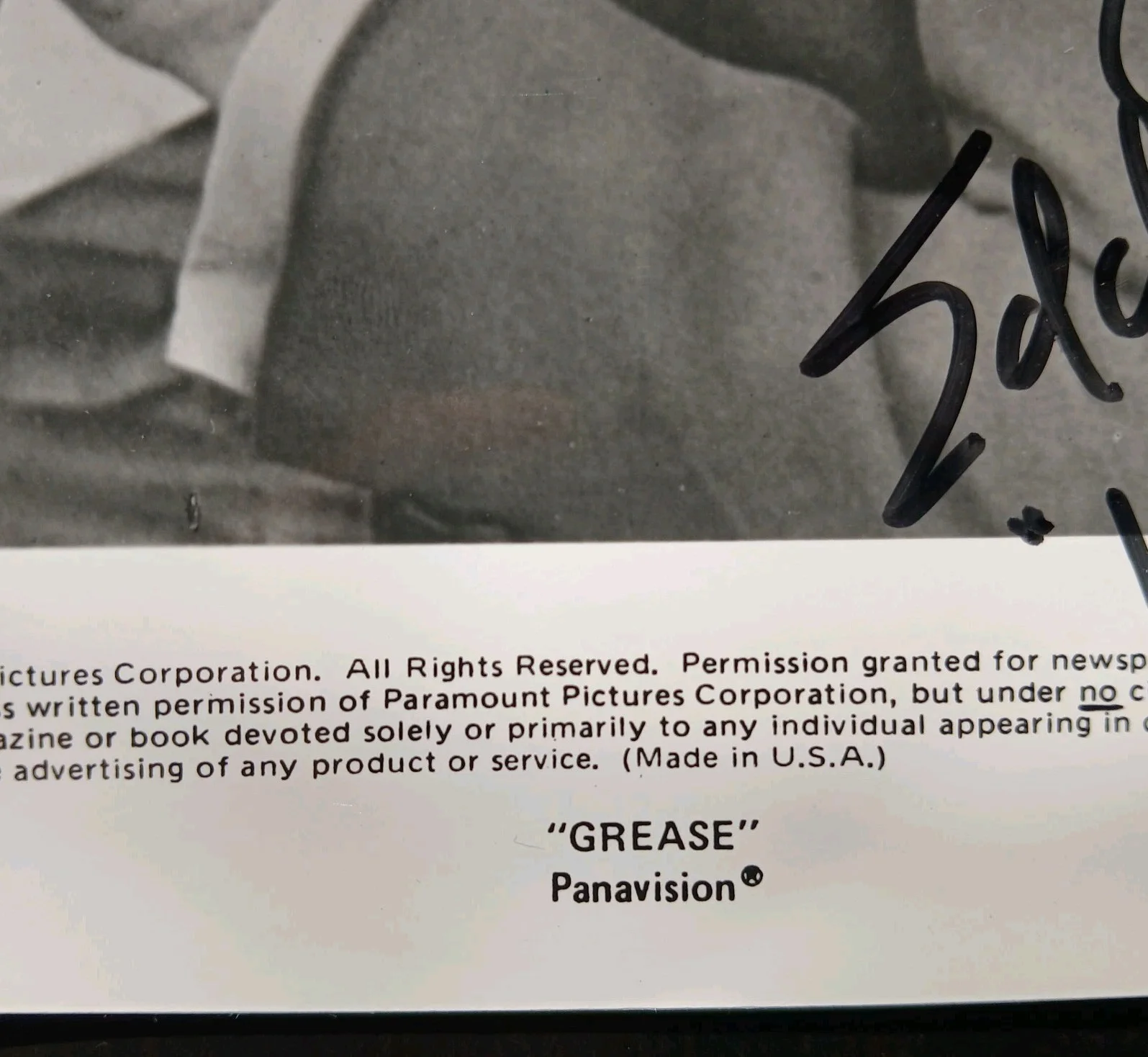 edd byrnes — edd byrnes grease signed photo w/vince fontaine added actor 77 sunset strip, изображение 4