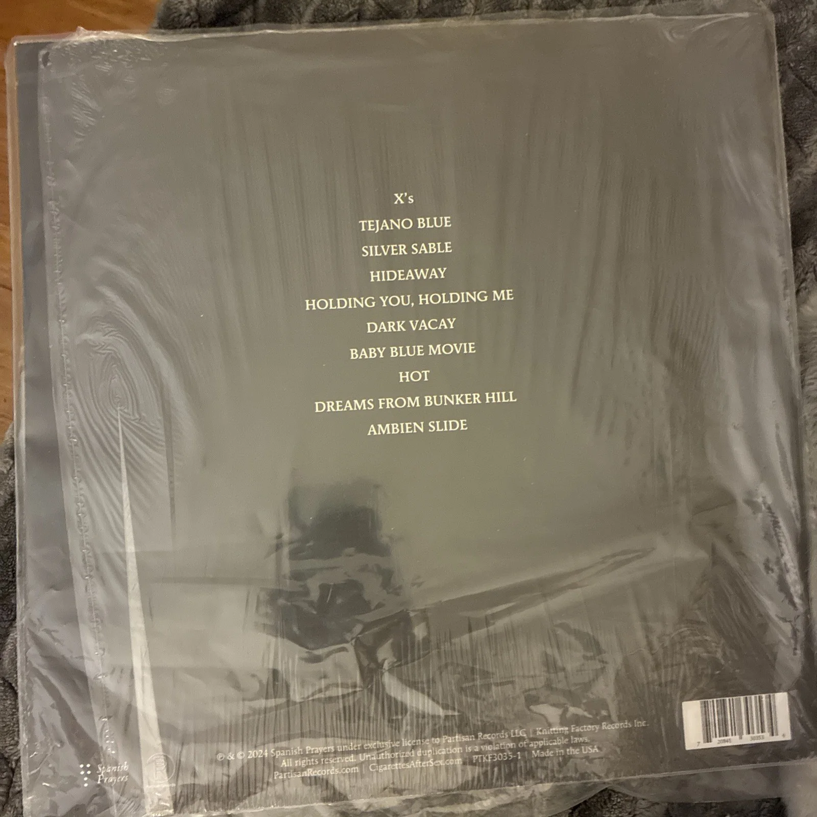 CIGARETTES AFTER SEX X'S ALBUM SIGNED VINYL COVER AUTOGRAPH AUTHENTIC, изображение 2