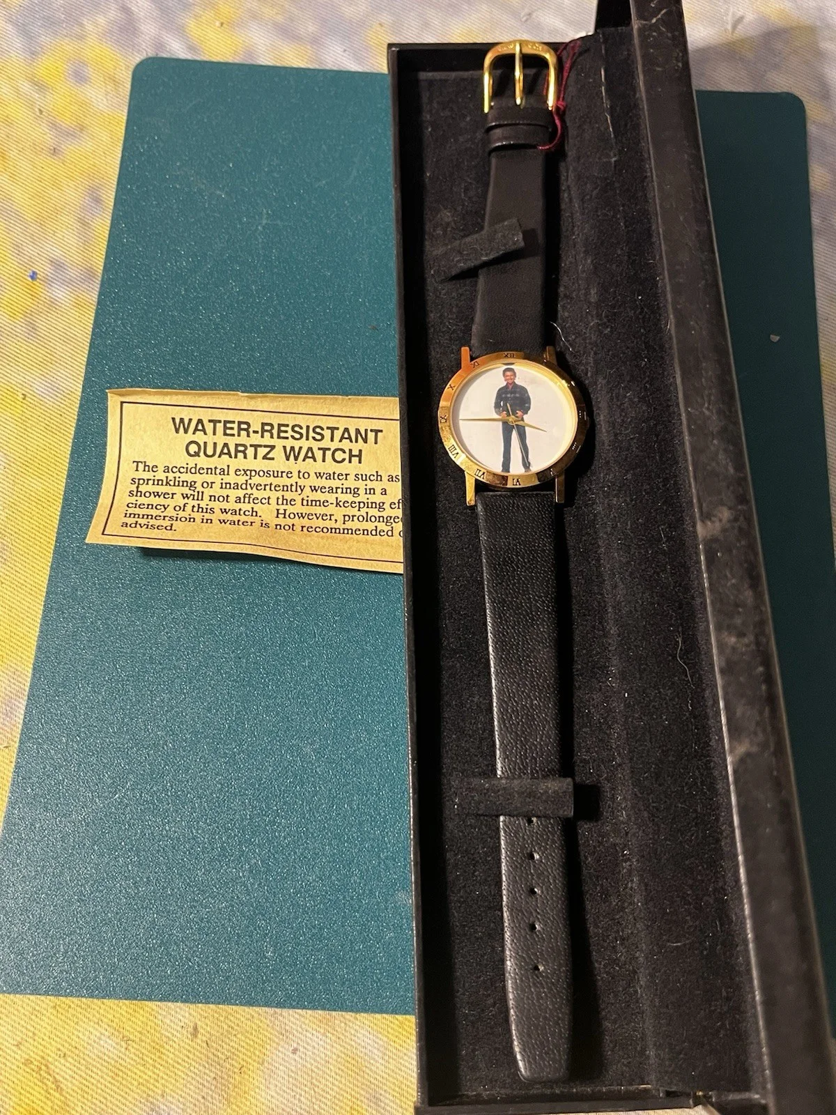 Rare ‘97 Patrick Duffy "Image" Watch Rosie O’Donnell Show Signed Watch Box, image 5