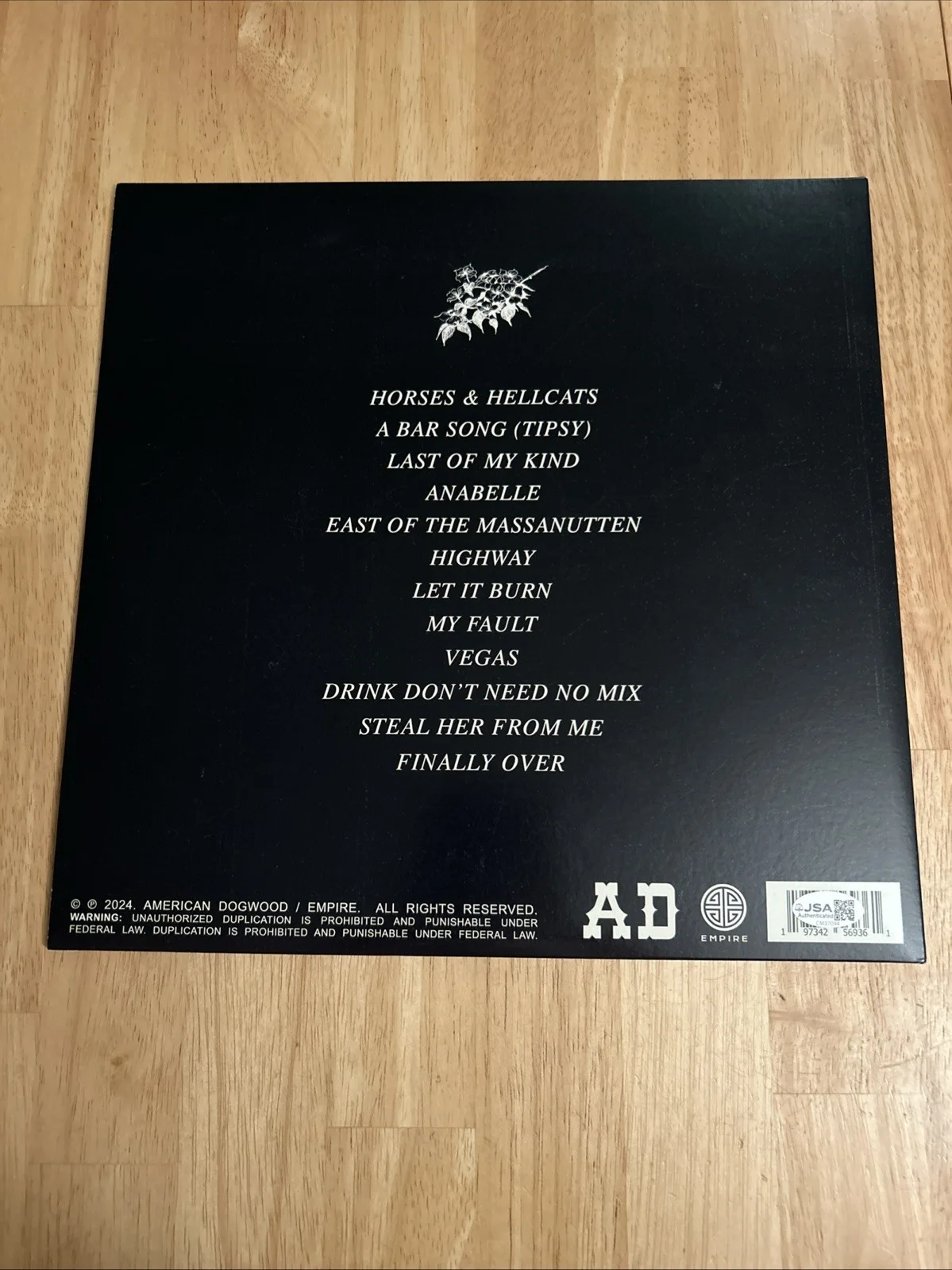 Shaboozey Autographed Where I’ve Been Isn’t Where I’m Going Album Vinyl JSA Cert, изображение 3