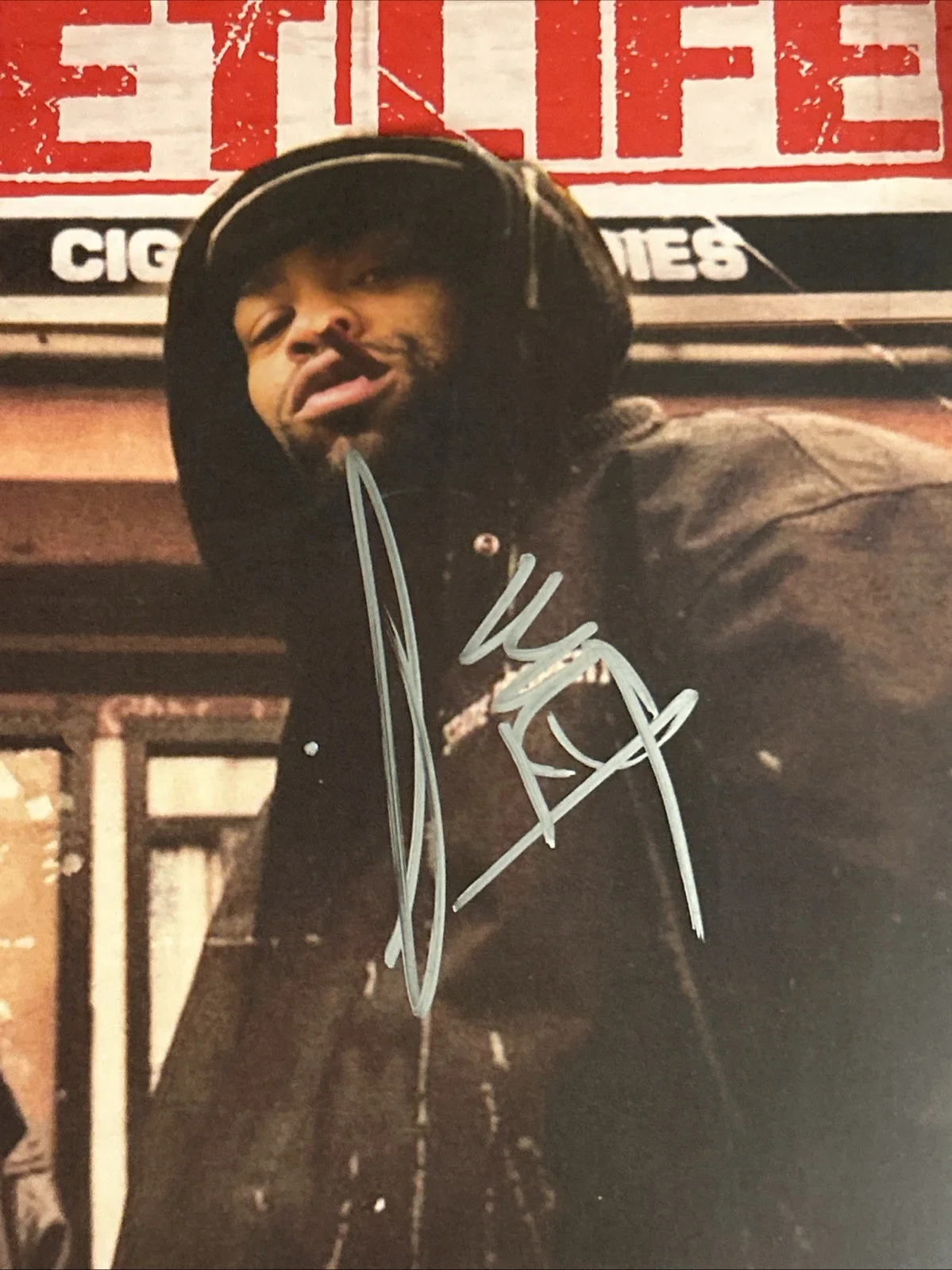 Method Man Autographed Streetlife Street Education Album Vinyl JSA Certified, изображение 2