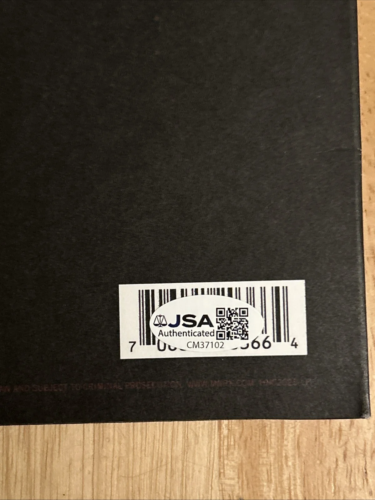 Method Man Wu-Tang Clan Autographed Legendary Weapons Album Vinyl JSA Certified, изображение 4