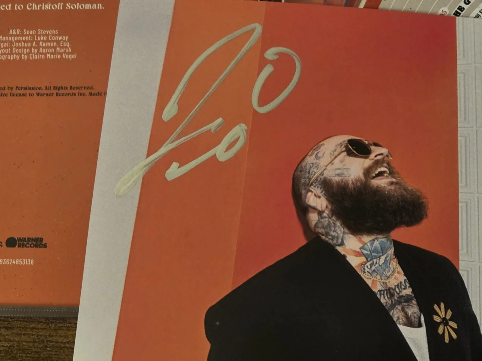 TEDDY SWIMS Signed I've Tried Everything But Therapy Part 2 CD Album, изображение 2