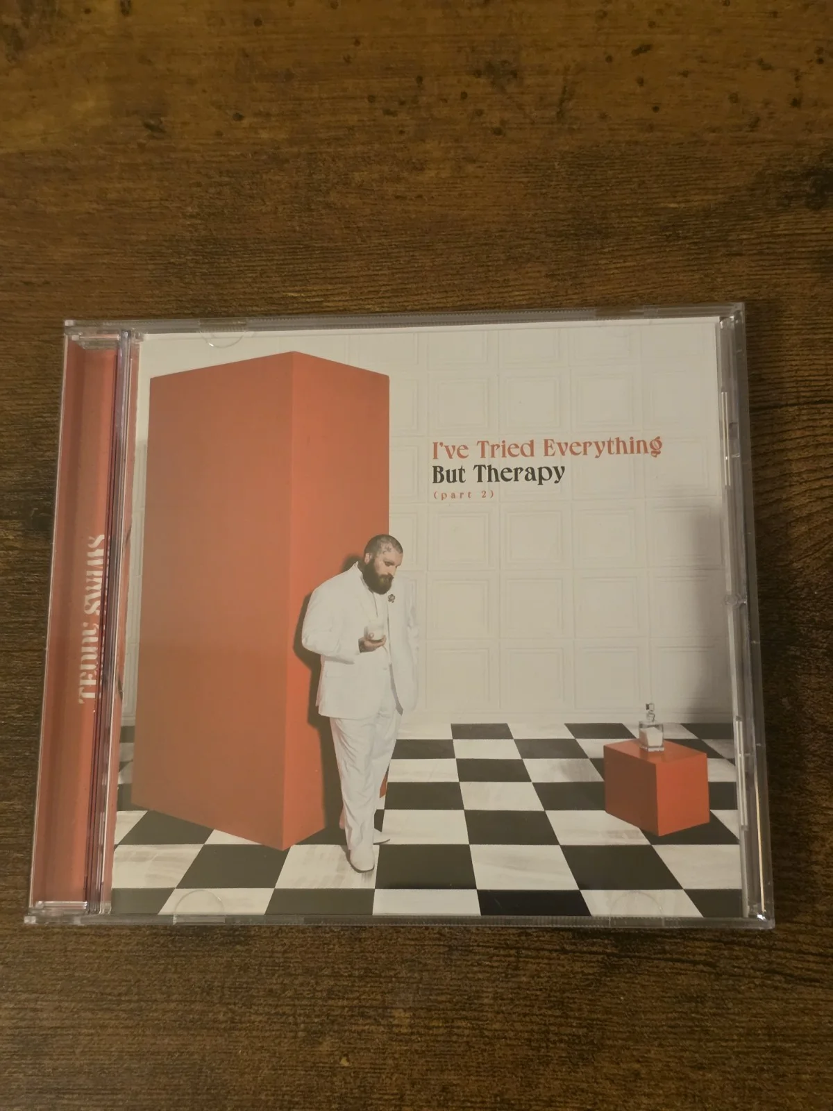 TEDDY SWIMS Signed I've Tried Everything But Therapy Part 2 CD Album, изображение 3