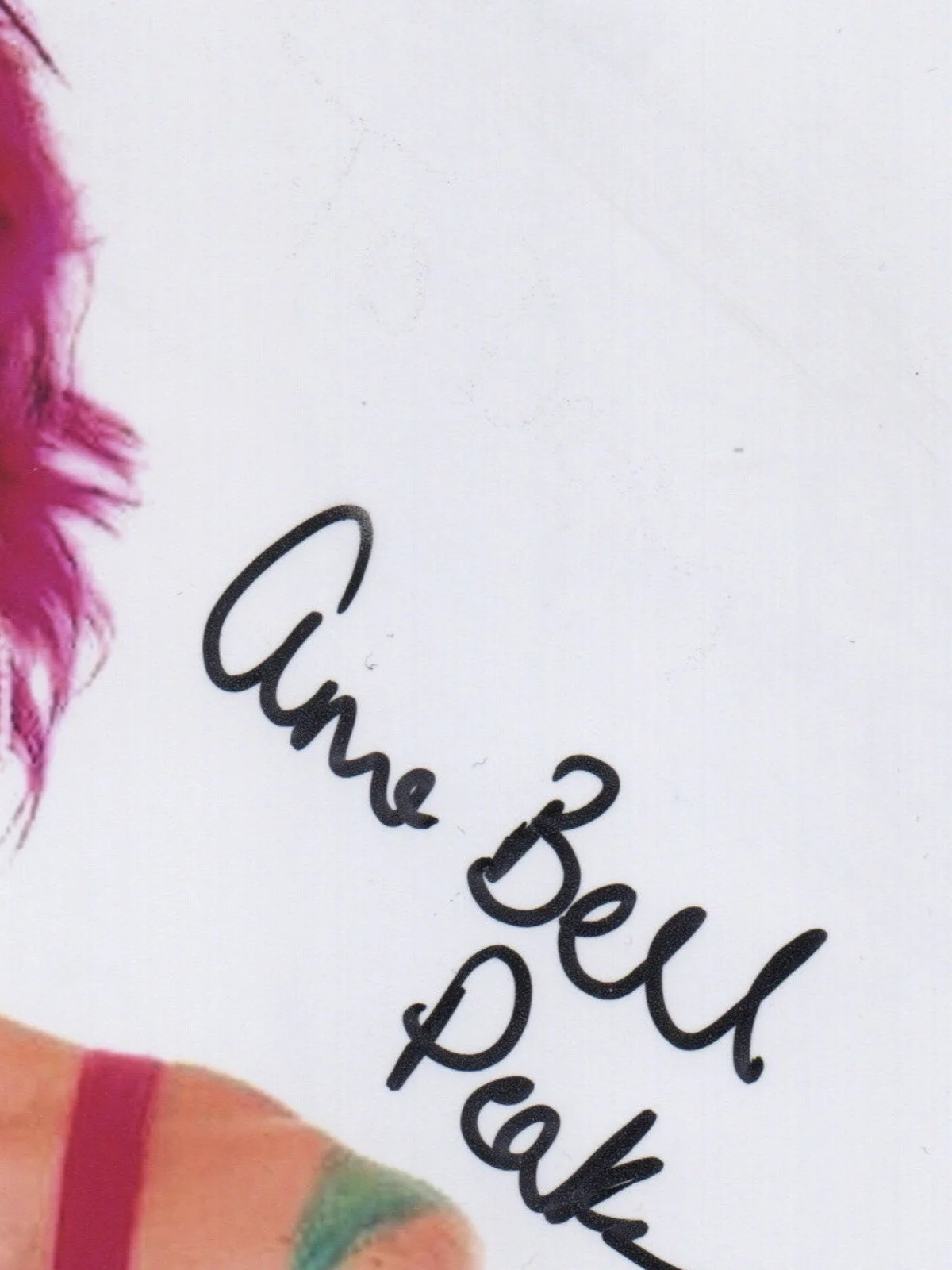 Anna Bell Peaks — Anna Bell Peaks signed autograph 8x10 Photo No COA Pass BAS PSA JSA Sexy Hot*INR, image 2