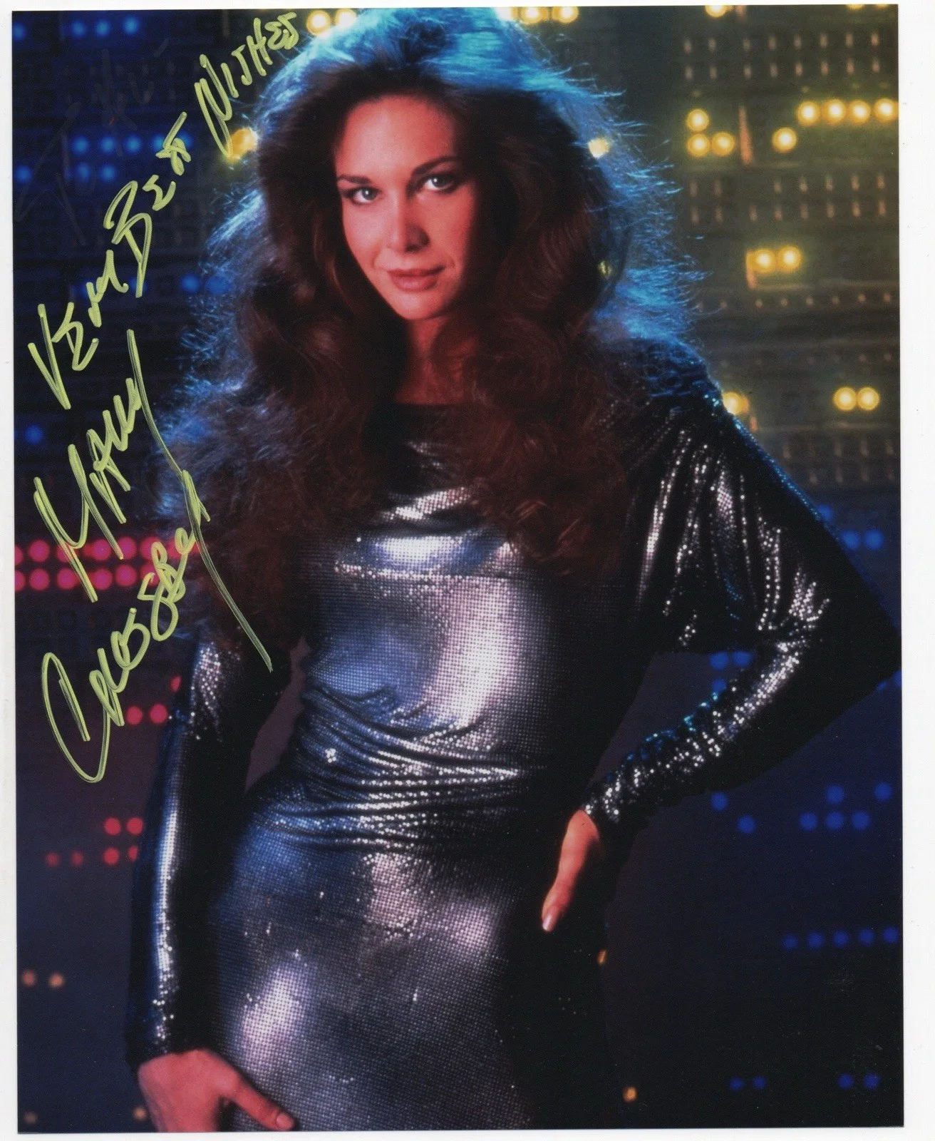 Mary Crosby — Mary Crosby signed autograph 8x10 Photo No COA Pass BAS PSA JSA Hot Sexy *INR
